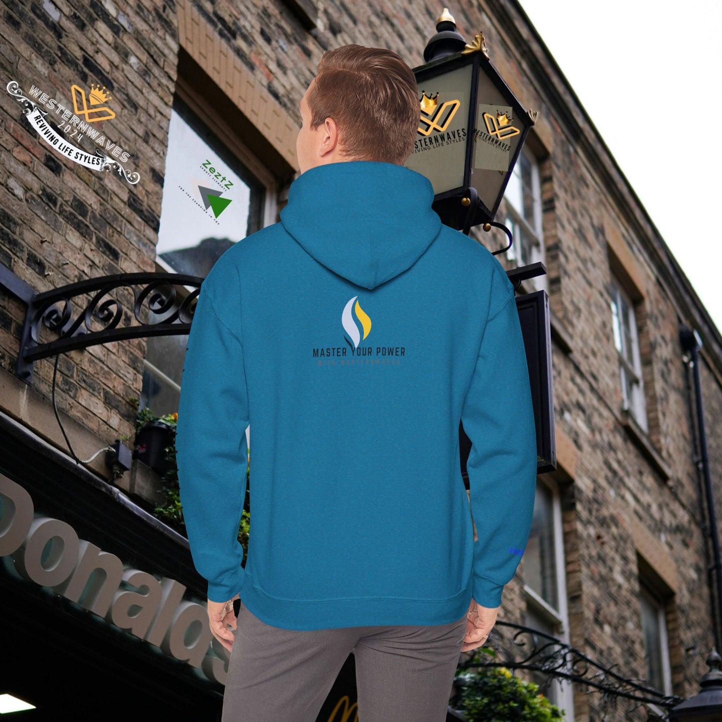 Unisex Heavy Blend™ Hooded Sweatshirt_ N2+ Series USHBHSS PT2WW007_Limited Edition Pinnacle of Comfort & Style by WesternWaves: