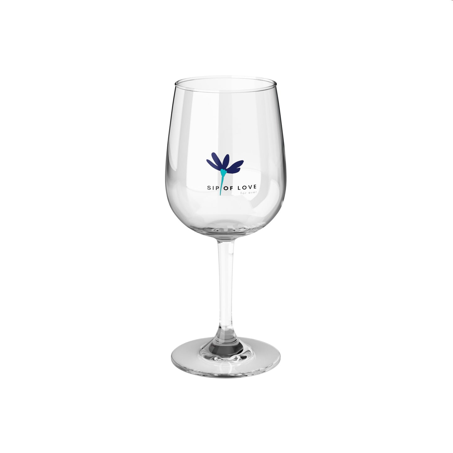 Wine Glass 12oz – N+ Series WG12OZ PT2WW009_ Limited Edition Treat by WesternWaves