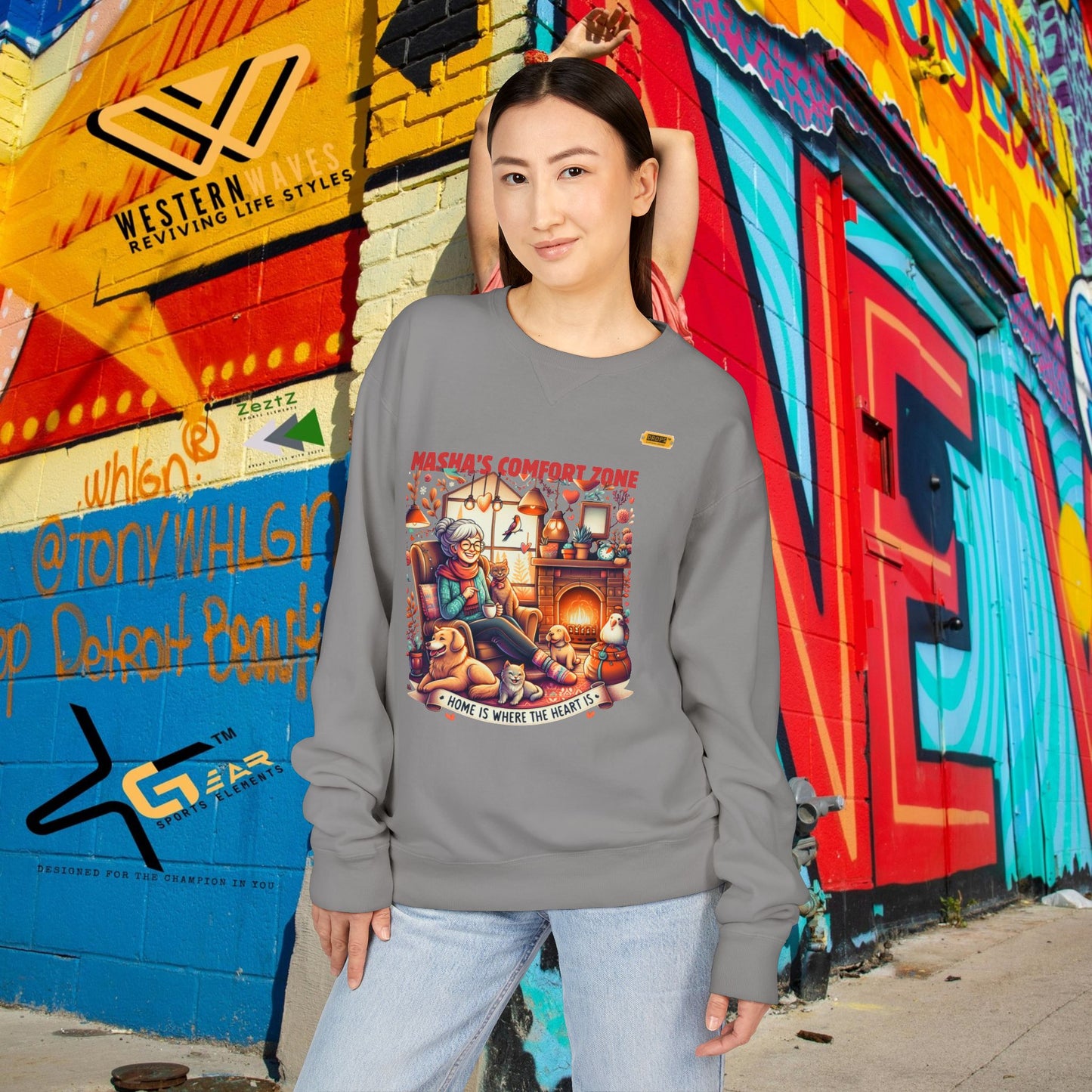 Crewneck Sweatshirt_ N7* Series CNSS PT2WW001_ Limited Edition Gift for Her, by WesternWaves: