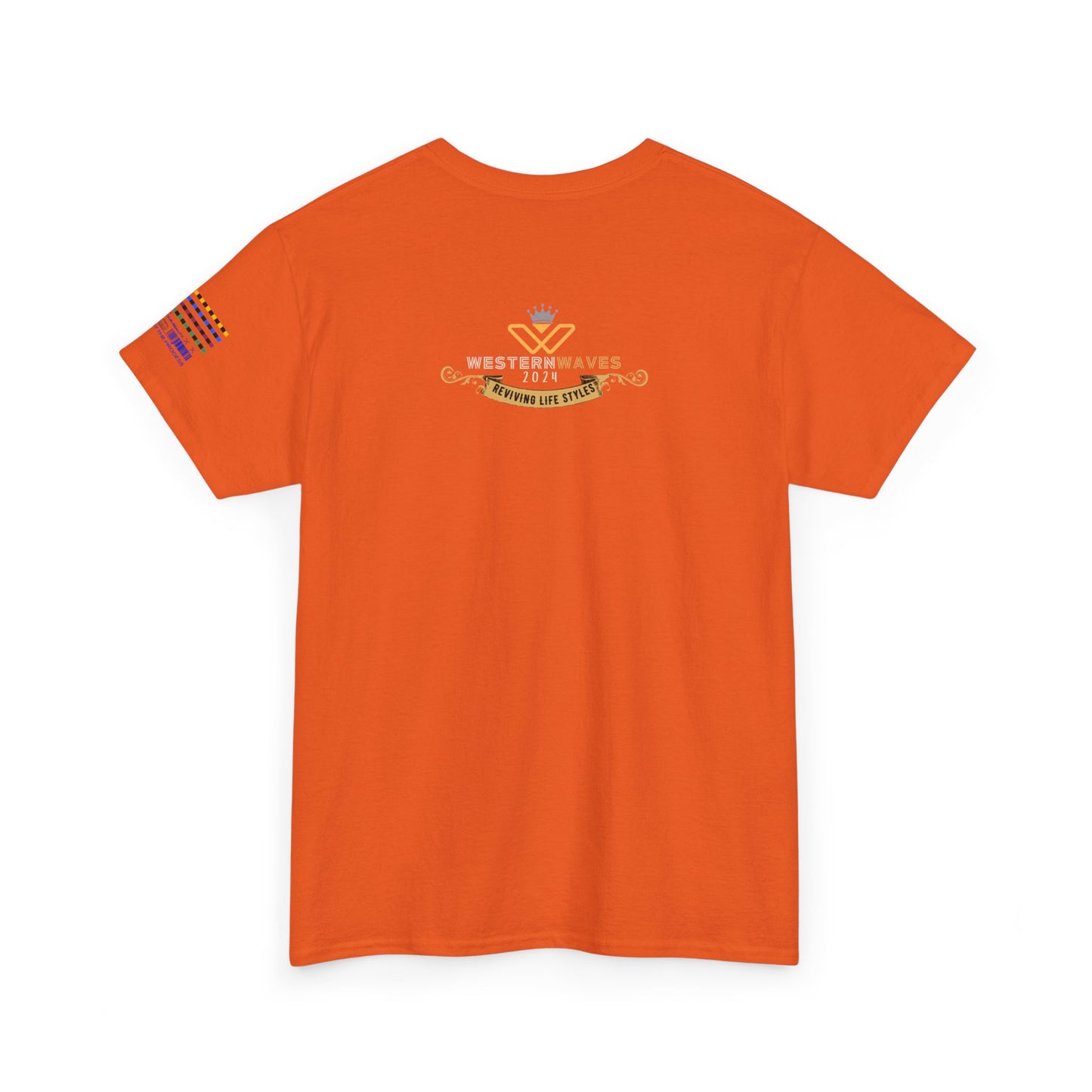 Unisex Heavy Cotton Tee_ Crafted from premium 100% cotton_ N+ Series UHCT PT2WV002_ Limited Edition by WesternWaves: