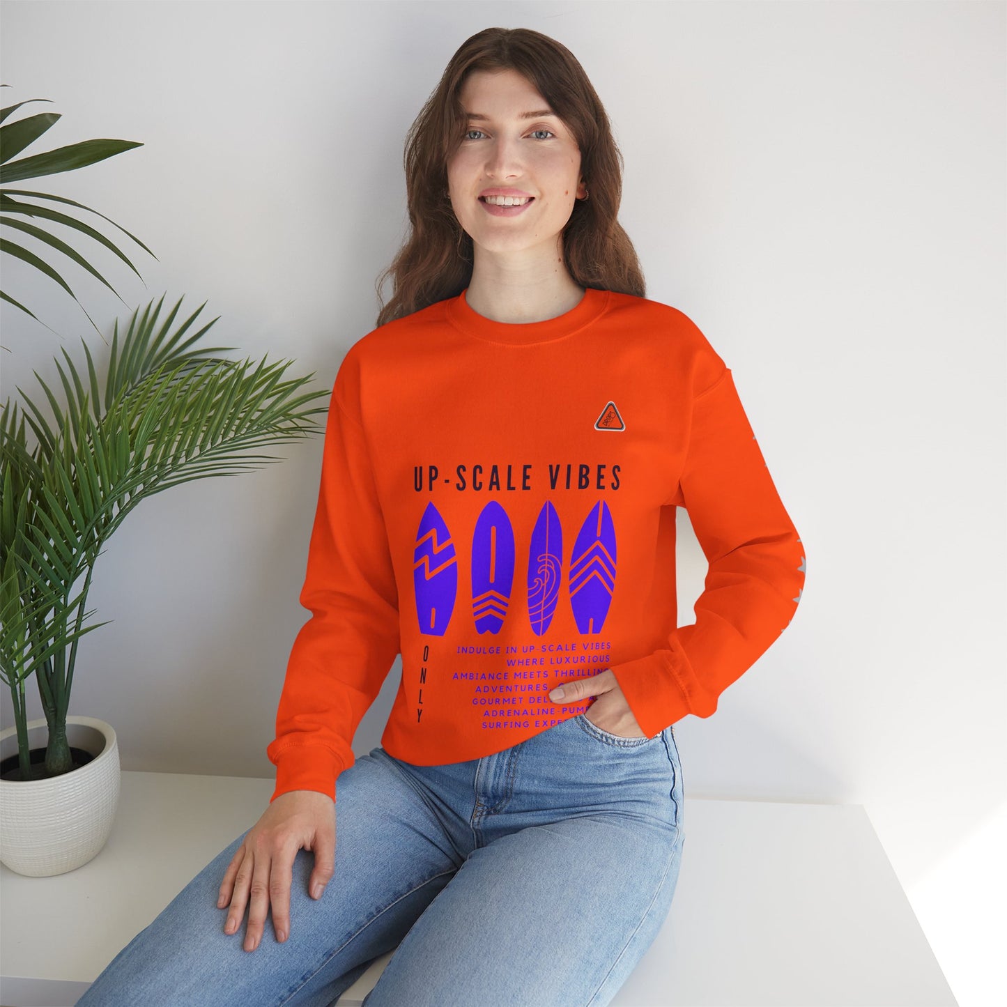 Unisex Heavy Blend™ Crewneck Sweatshirt_ N2 Series JBRW PT2WW001_Limited Edition Pure Luxury by WesternWaves: