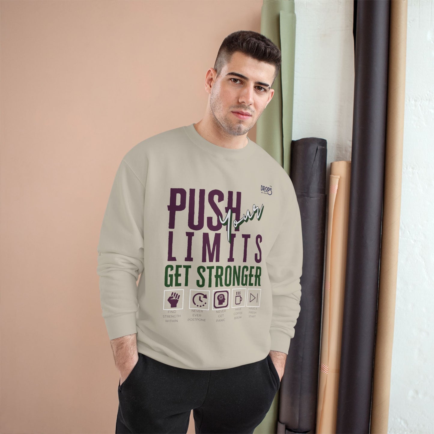 Champion Sweatshirt_ N7+ Series CHAMPSSHIRT PT2WW001_ Limited Edition comfort & Durability by WesternWaves:s