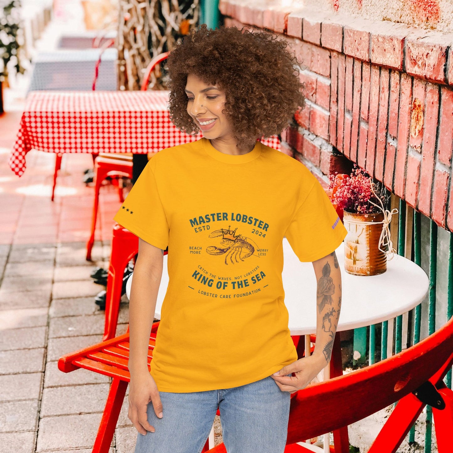 Unisex Heavy Cotton Tee_ Crafted from premium 100% cotton_ N2+ Series UHCT PT2WW007_ Limited Edition Maximum Comfort by WesternWaves: