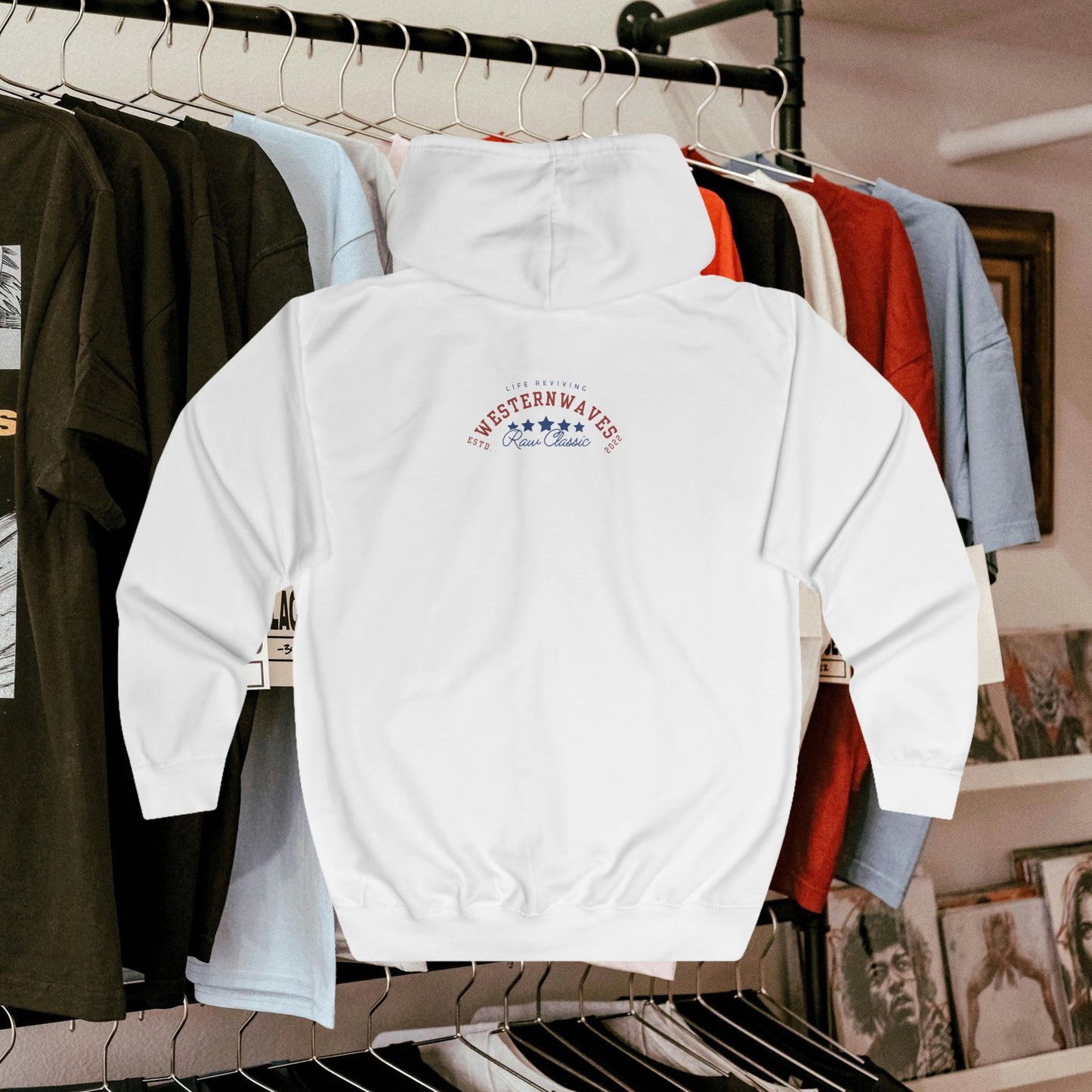 Unisex Full Zip Hoodie_ 21 June 2025_ Limited Edition Stylish Comfort by WesternWaves: