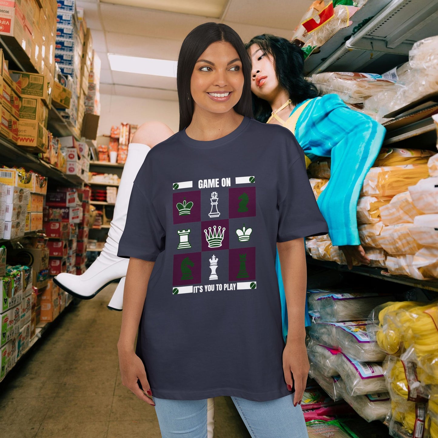 Unisex Heavy Oversize Tee_ N3+ Series USHBOZTEE Pt2WW001_ Limited Edition Oversized Tees by WesternWaves: