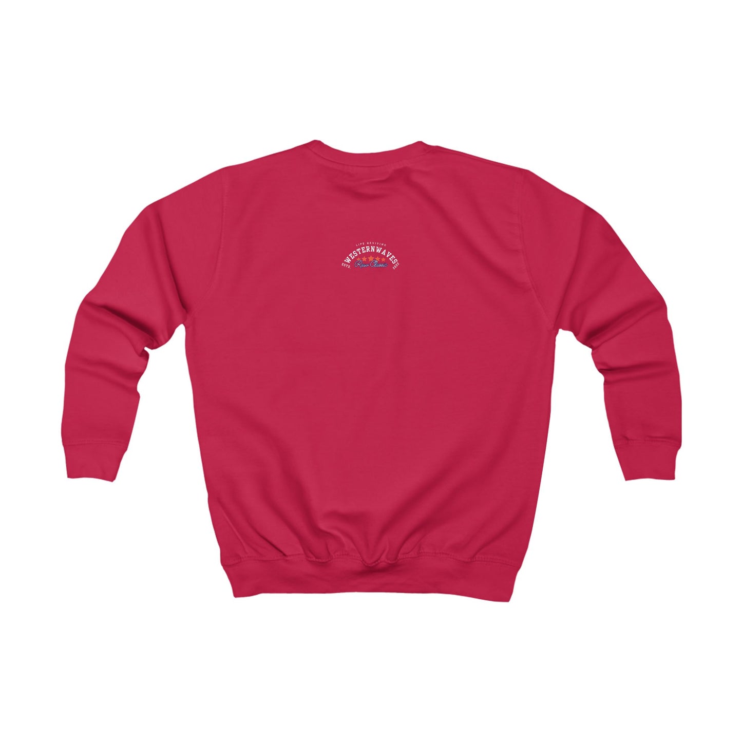 Kids Sweatshirt_ N8* Series KIDSSS PT2WW002_ Limited Edition Back to School Range of Sweatshirt by WesternWaves: