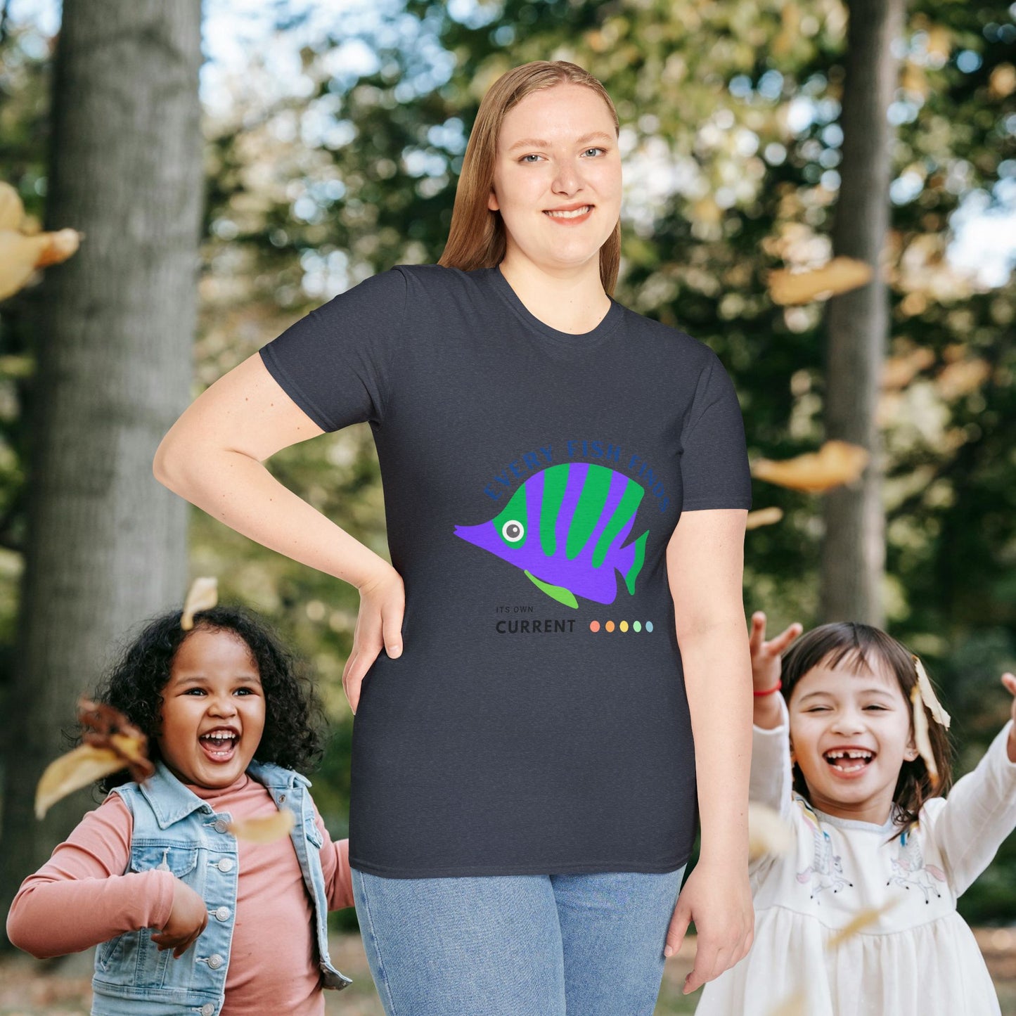 Unisex Softstyle T-Shirt_ N+ Series USSTS FT2WW009_ Limited Edition by WesternWaves: