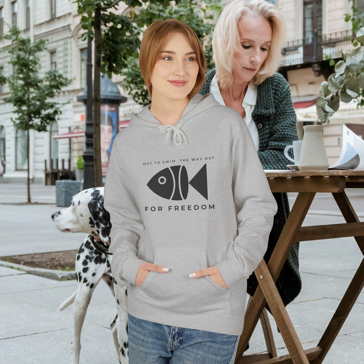 Unisex Midweight Softstyle Fleece Hoodie_ N3+ Series USMWXXFH PI2WW001_ Limited Edition by WesternWaves: