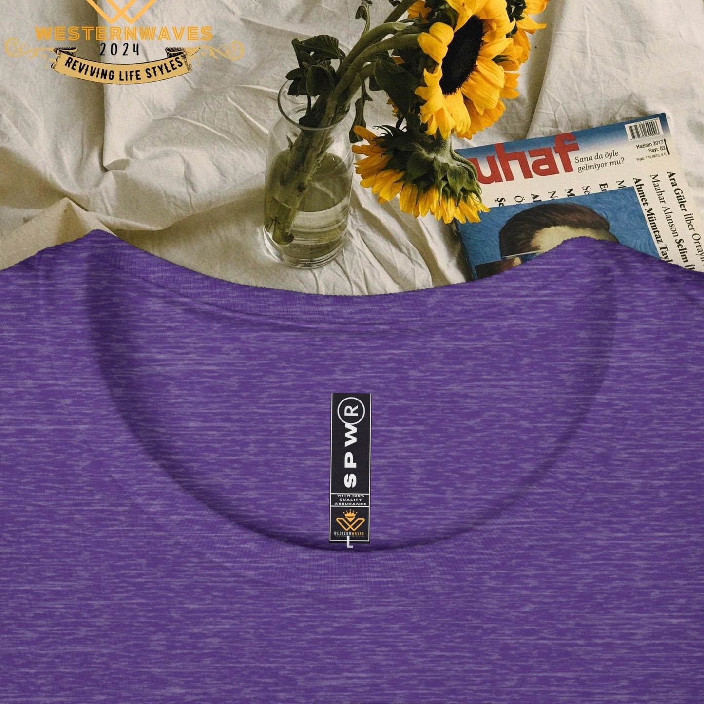 Women's Softstyle Tee_ for Effortless Chic_ N2+ Series WSST PT2WW005_ Limited Edition Feminine & Sophisticated Style by WesternWaves: