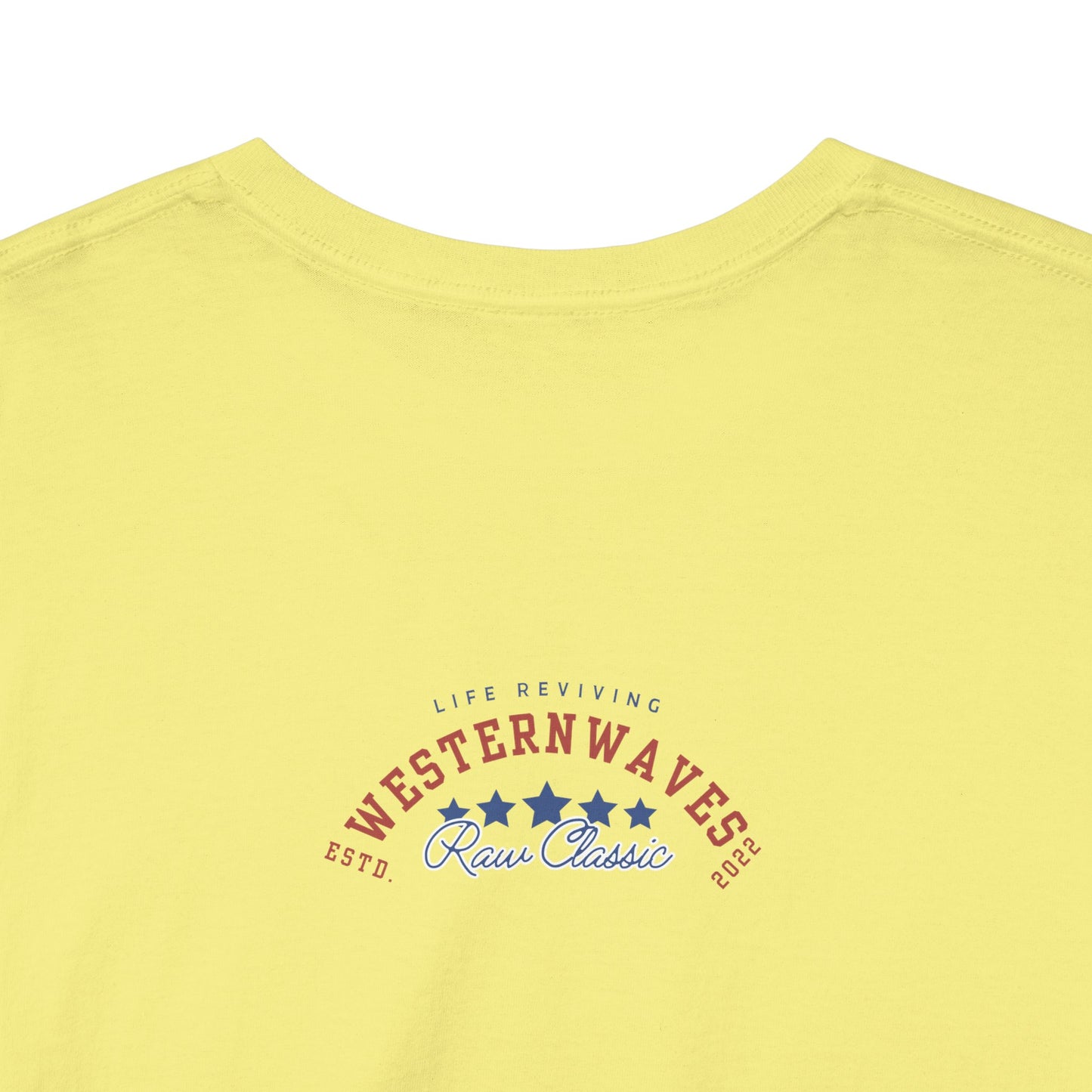 Unisex Heavy Cotton Tee_ Crafted from premium 100% cotton_ N+ Series UHCT PT2WV017_ Limited Edition by WesternWaves: