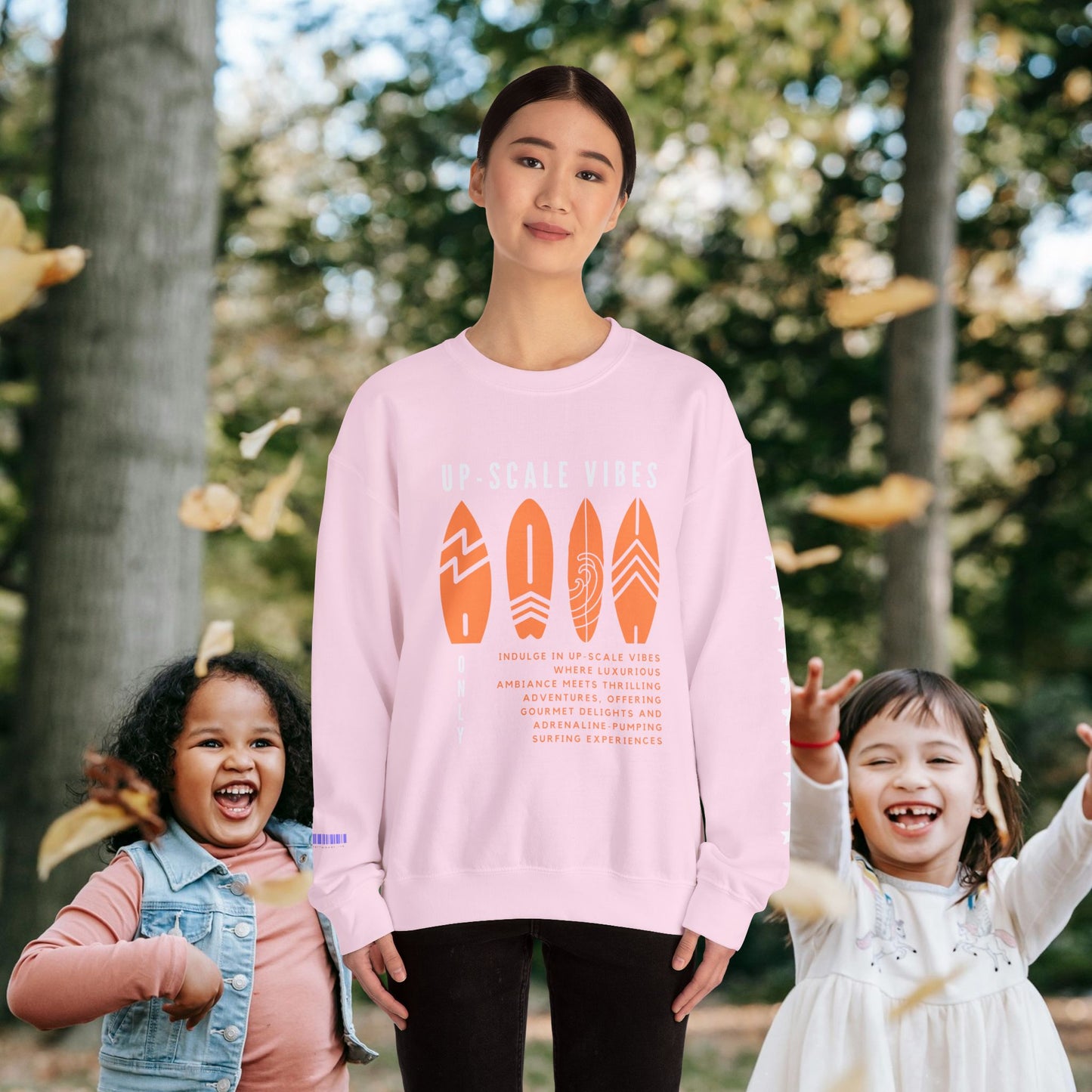 Unisex Heavy Blend™ Crewneck Sweatshirt_ N3+ Series UHBCSS PT2WW009_ Limited Edition Pure Luxury by WesternWaves: