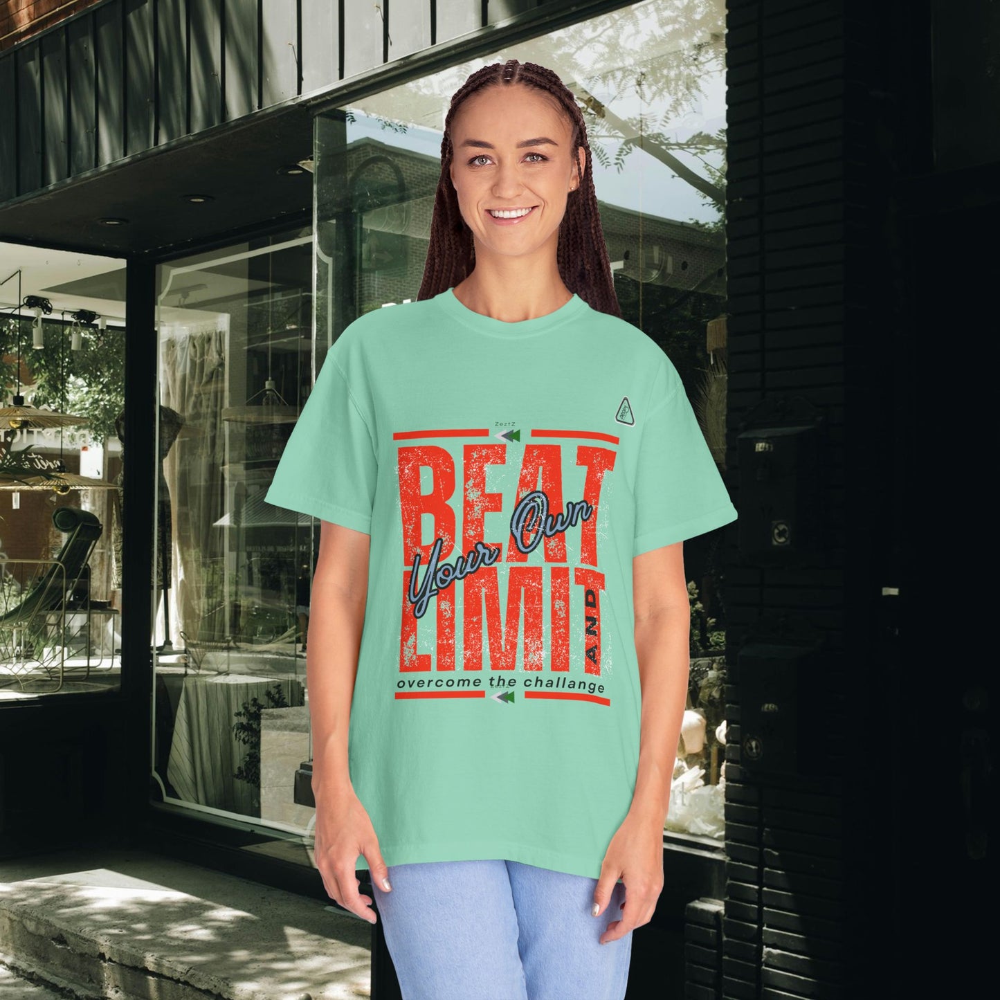 Unisex Garment-Dyed T-shirt_ N2 Series USGDTS PT2WW002_ Comfort Colors 1717_ WesternWaves Limited Edition: