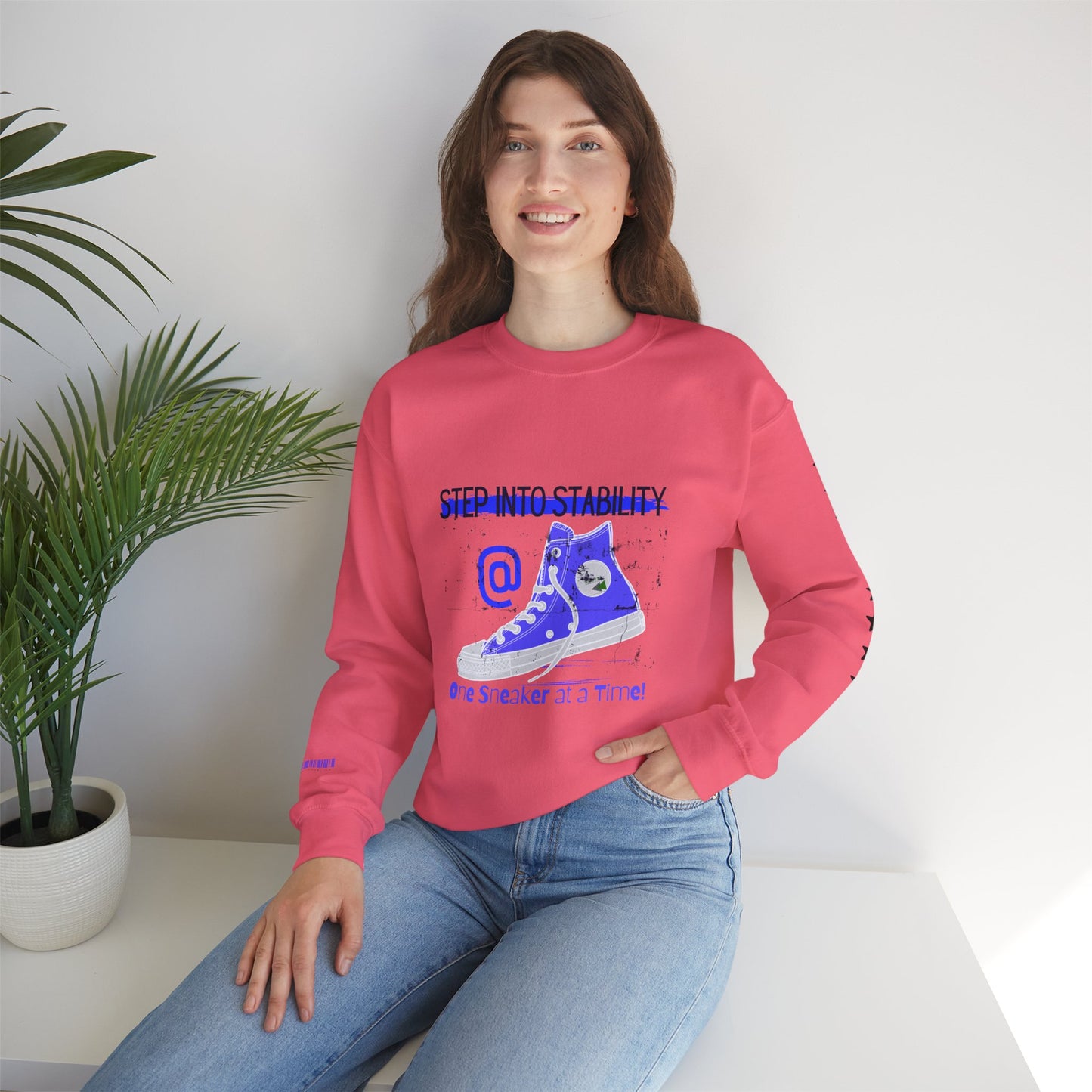 Unisex Heavy Blend™ Crewneck Sweatshirt_ N3+ Series UHBCSS PT2WW031_ Limited Edition Pure Luxury By WesternWaves: