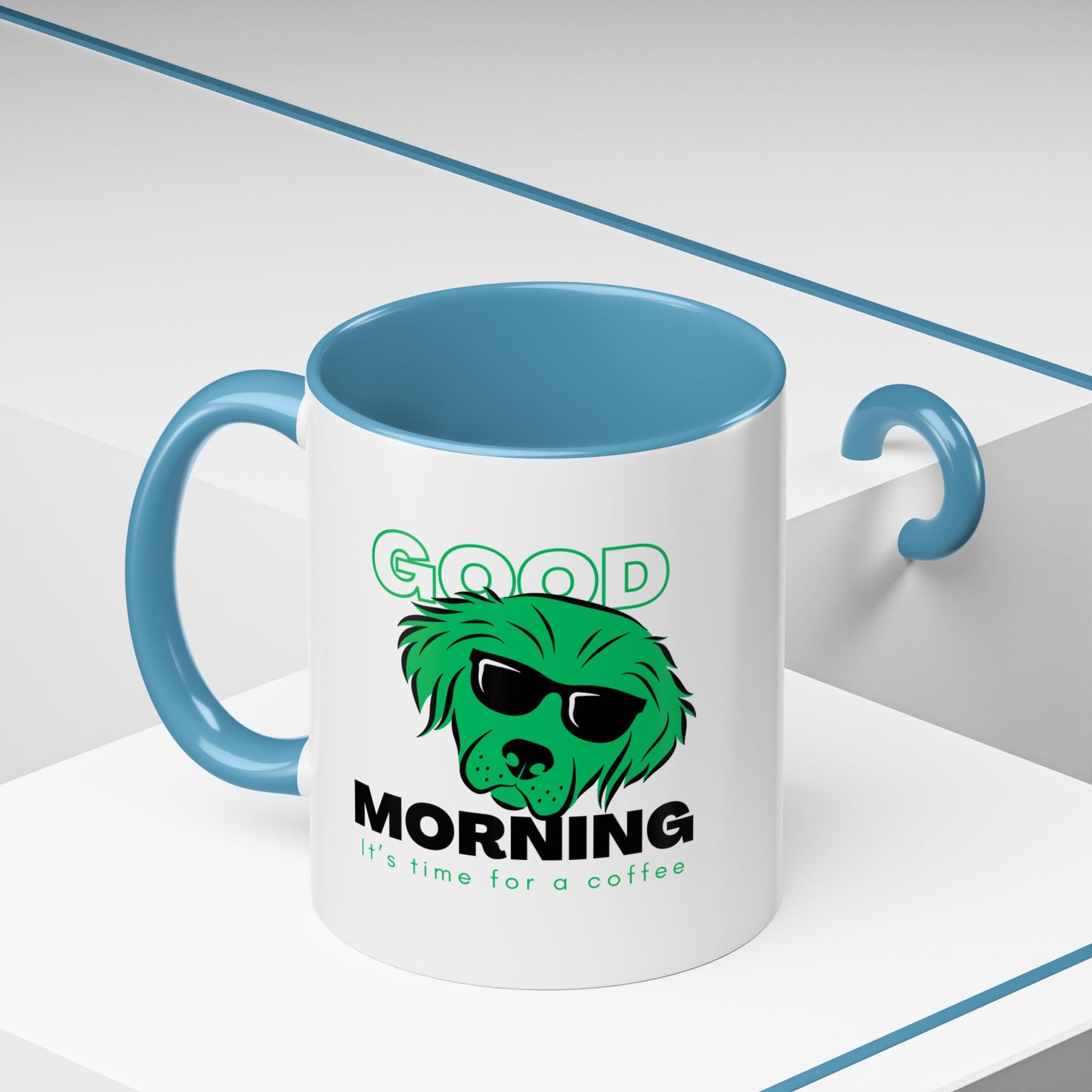 Accent Coffee Mug (11, 15oz)_ N+ Series ACMUG PT2WW012_ Limited Edition Mug by WesternWaves