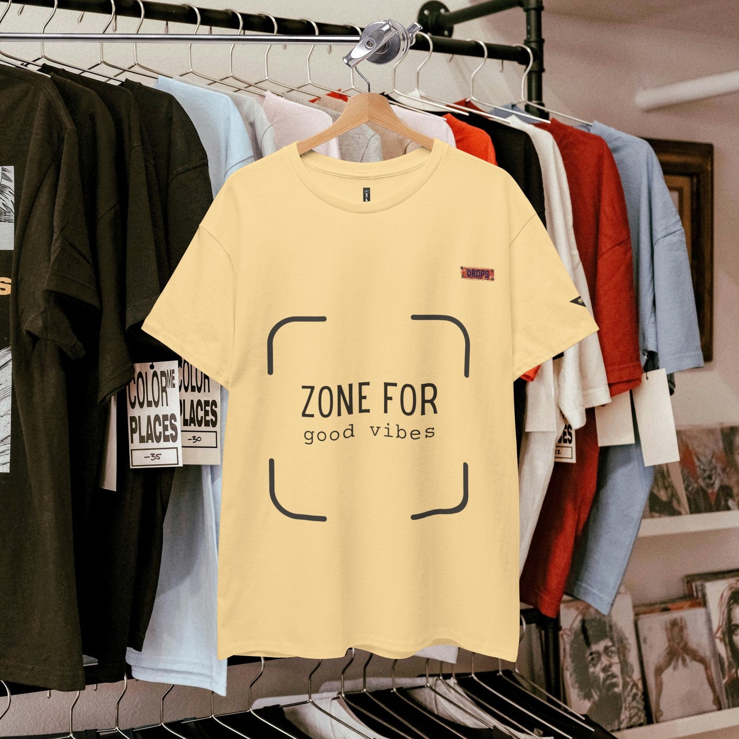 Unisex Heavy Cotton Tee_ 20 July 2025_ Limited Edition Unique Summer Wear_ by WesternWaves: