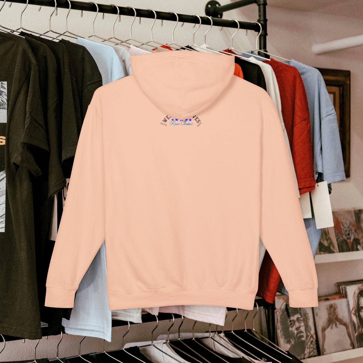 Unisex Lightweight Hooded Sweatshirt – N2* Series USLWHSS PT2WW027_ Limited Edition Crafted Comfort by WesternWaves: