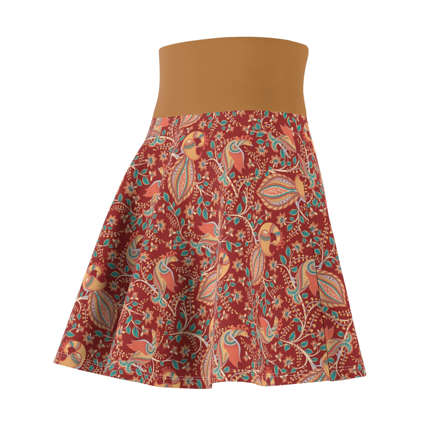 Women's Skater Skirt (AOP)_ N3+ Series WSSAOP PT2WW001_ Freedom Flare Limited Edition by WesternWaves