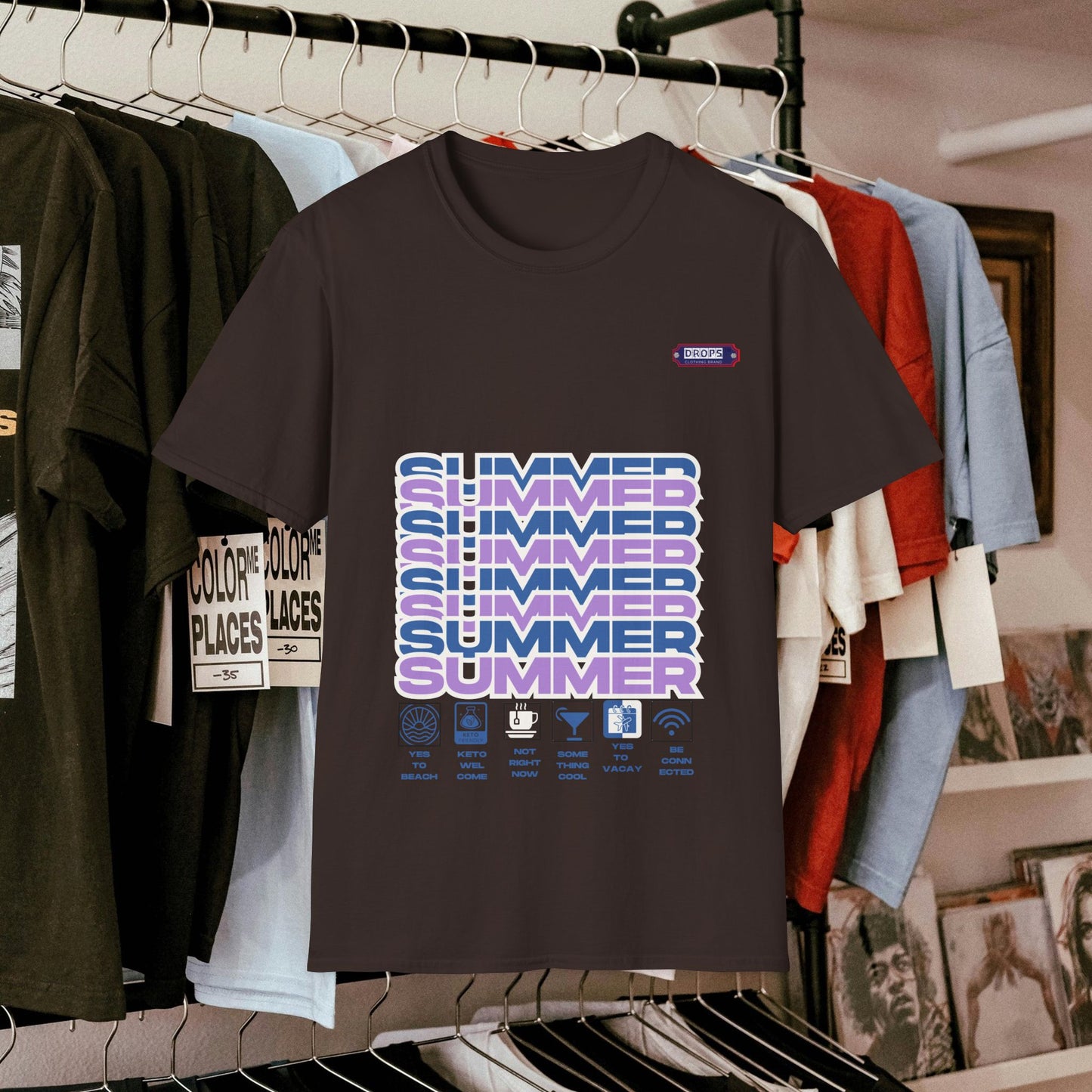 Unisex Softstyle T-Shirt_ N2* Series SPW USSTS FT2WW010_ Redefine Relaxation Limited Edition by WesternWaves:
