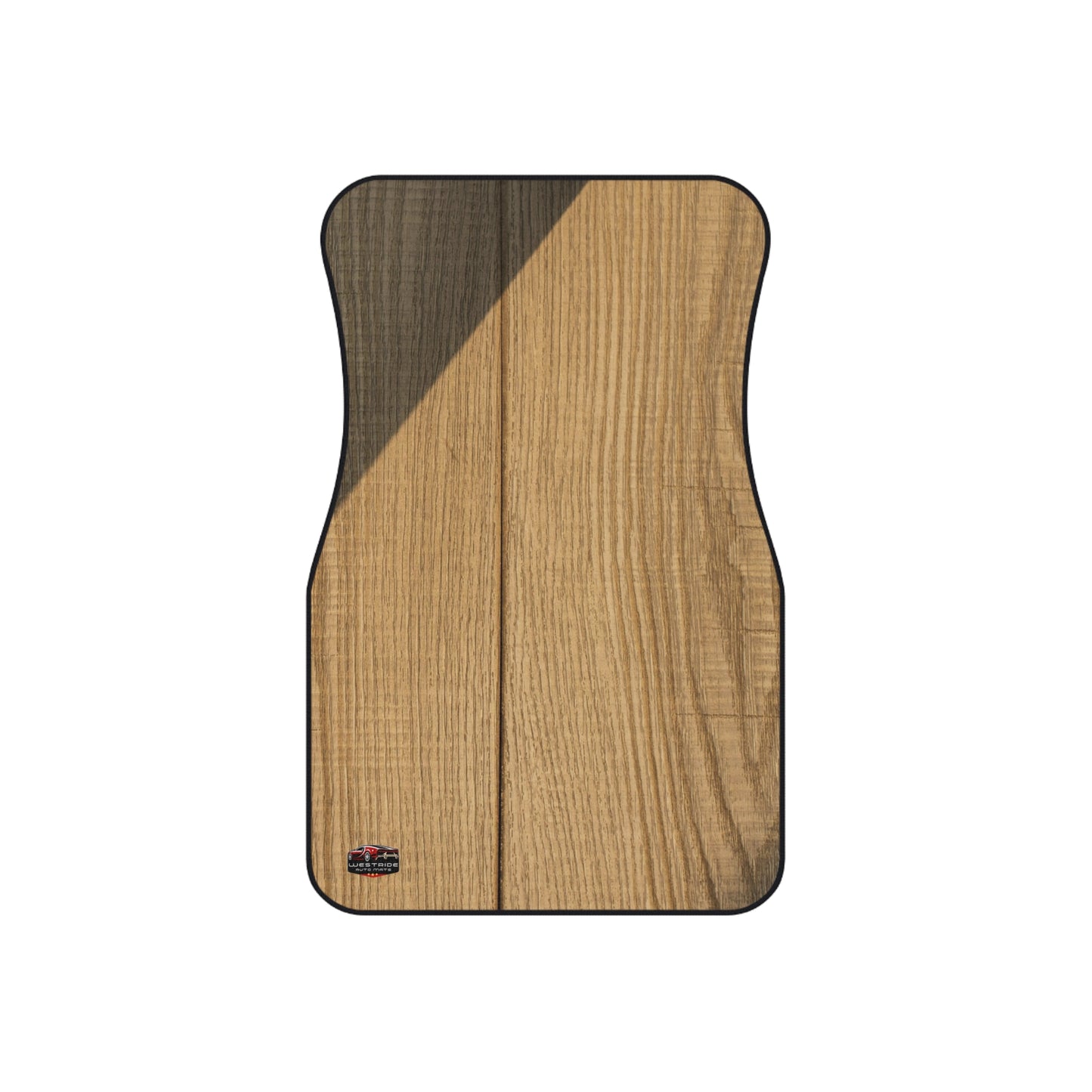 Car Floor Mats Set of 4- Natural Wood-Inspired_ Series N8+ NWICMS4 PT2WW001_ Limited Edition Stylish Auto Floor Mats by WesternWaves_