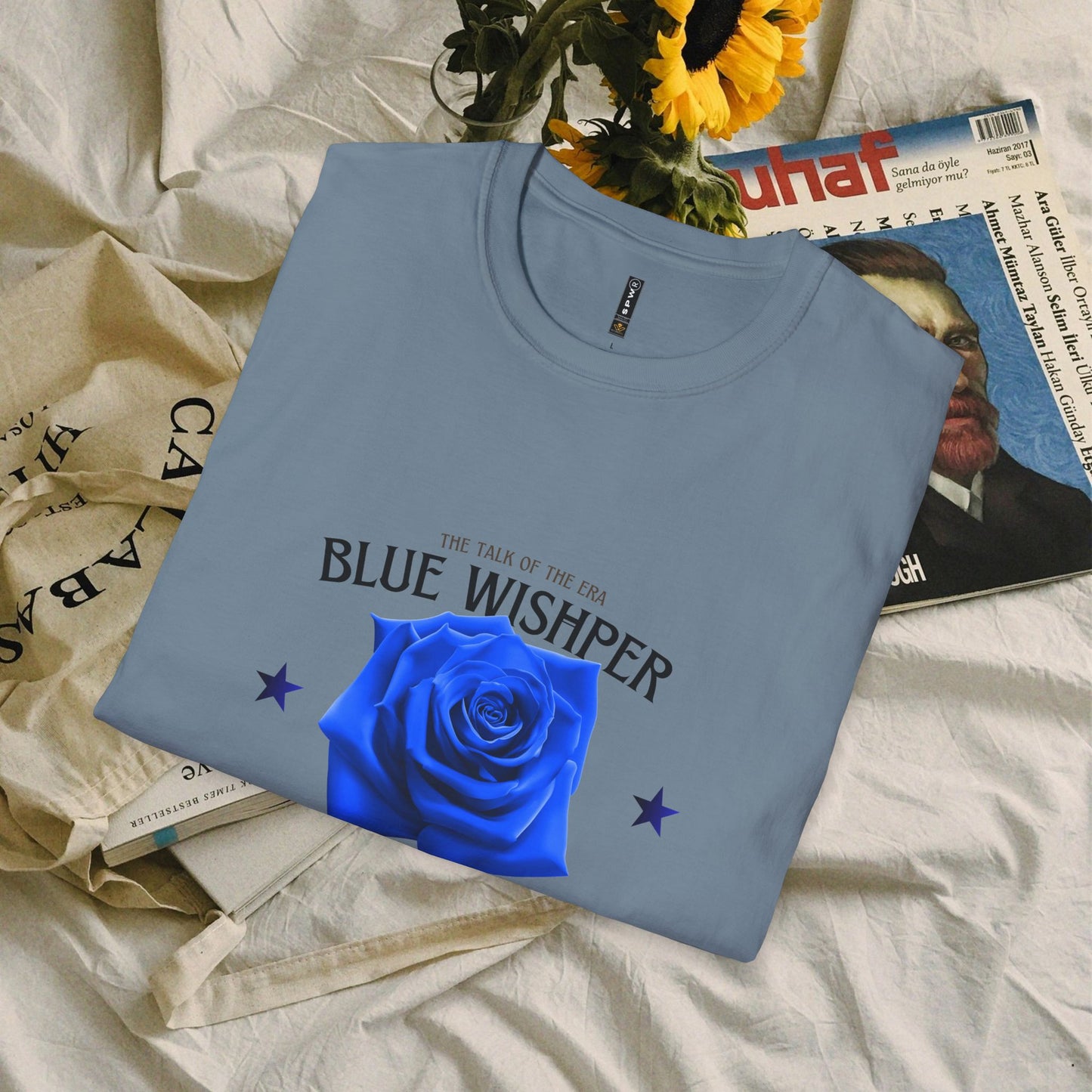 Unisex Softstyle T-Shirt_ N3+ Series USSTS FT2WW005_ Limited Edition Redefines & Relaxation by WesternWaves: