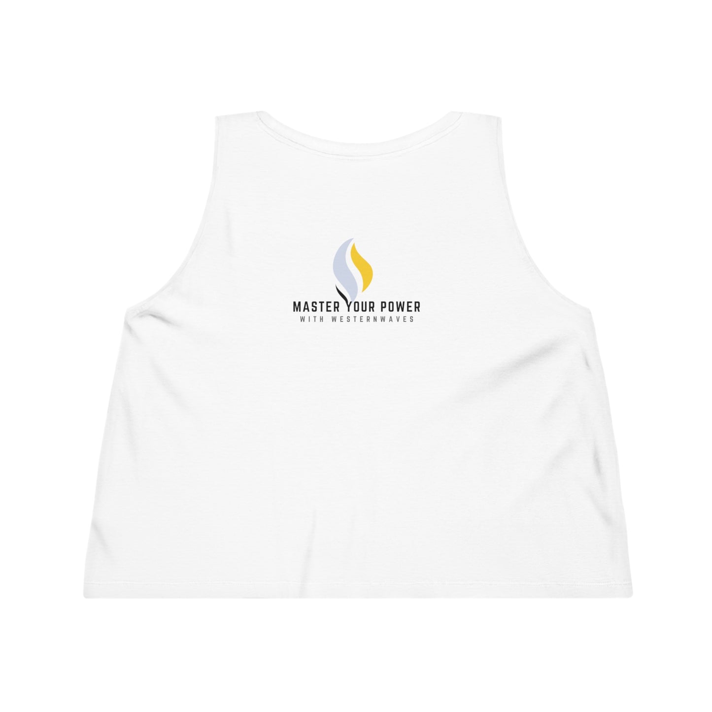 Women's Dancer Cropped Tank Tops_ N2+ Series WDCTT PT2WW009_ Ribbed Tank Top Stella Stanley 100% Organic Cotton_ Limited Edition Stella Stanley Tank Top by WesternWaves: