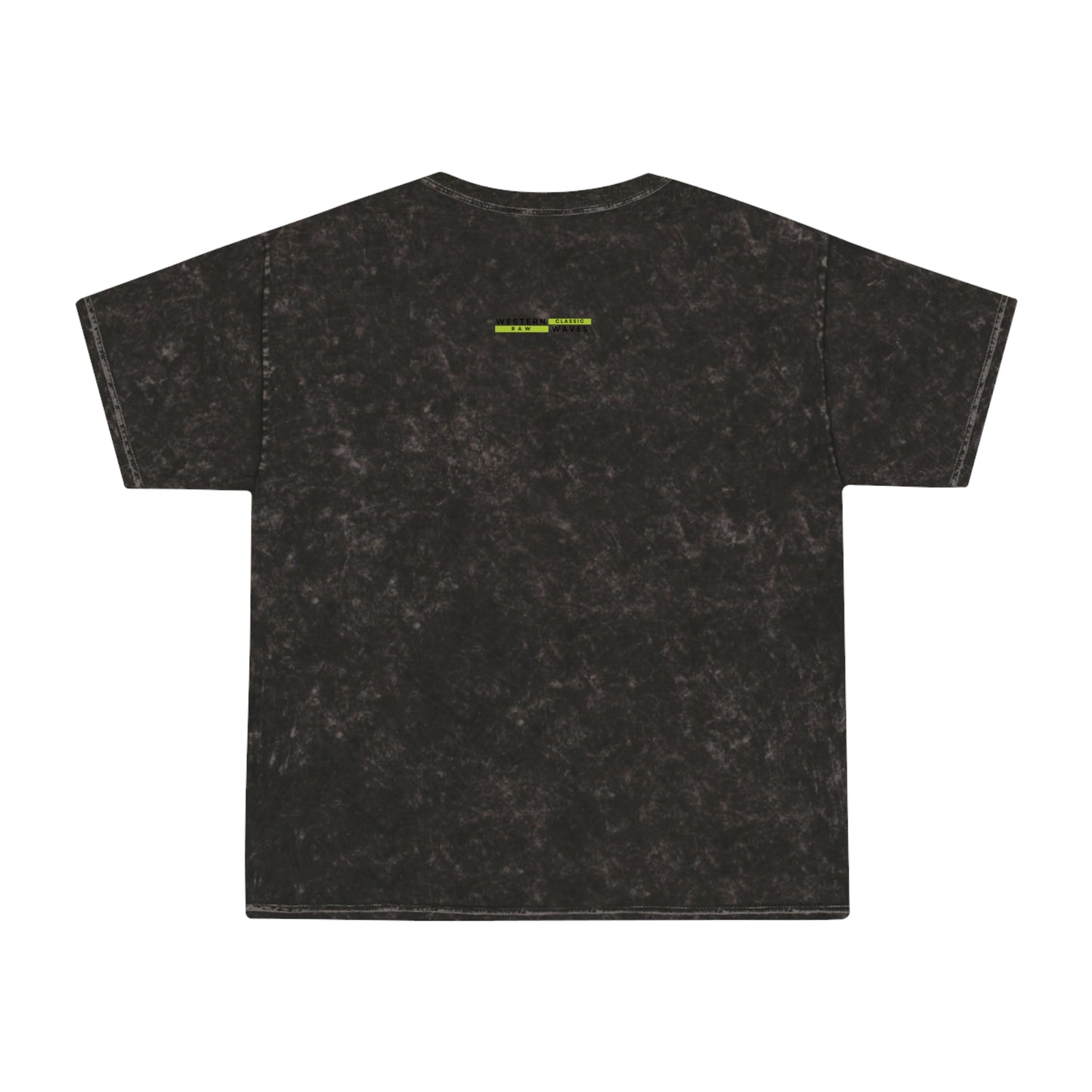 Unisex Mineral Wash T-Shirt_ N3+ Series UMWTS PT2WW001_ Limited Edition Retro Revival Experience by WesternWaves: