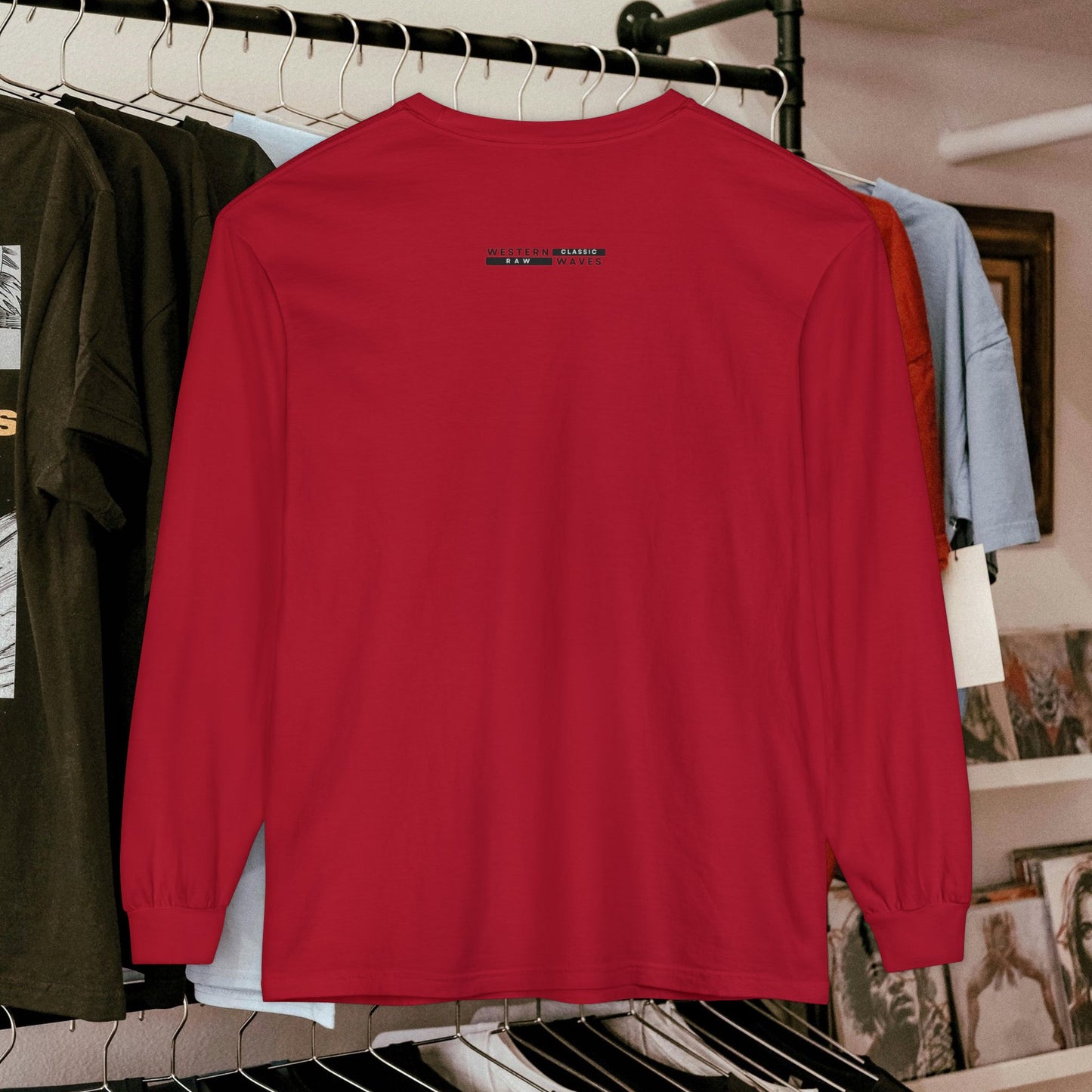 Unisex Long Sleeve T-Shirt_ N7 Series USLSTSHIRT PT2WW002_ Limited Edition Trendy Vibes by WesternWaves: