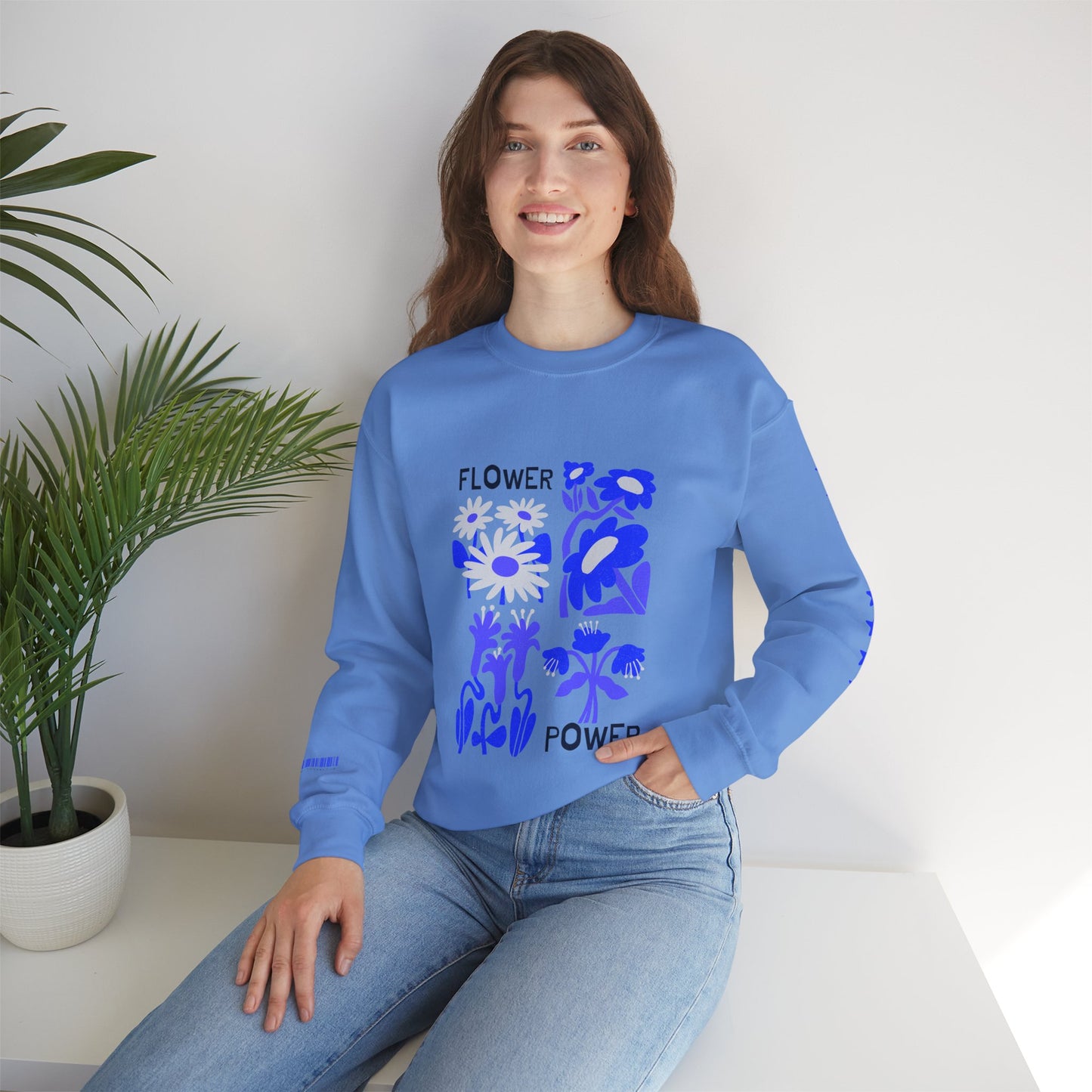 Unisex Heavy Blend™ Crewneck Sweatshirt_ N3+ Series UHBCSS PT2WW030_ Limited Edition Pure Luxury By WesternWaves:
