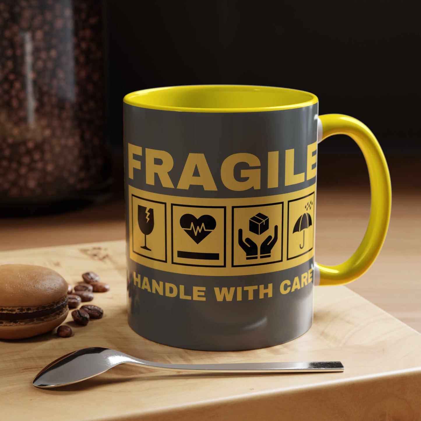 Accent Coffee Mug 11, 15oz_ N3+ Series ACM11OZ PT2WW017_ Limited Edition Perfect Blend of Style by WesternWaves: