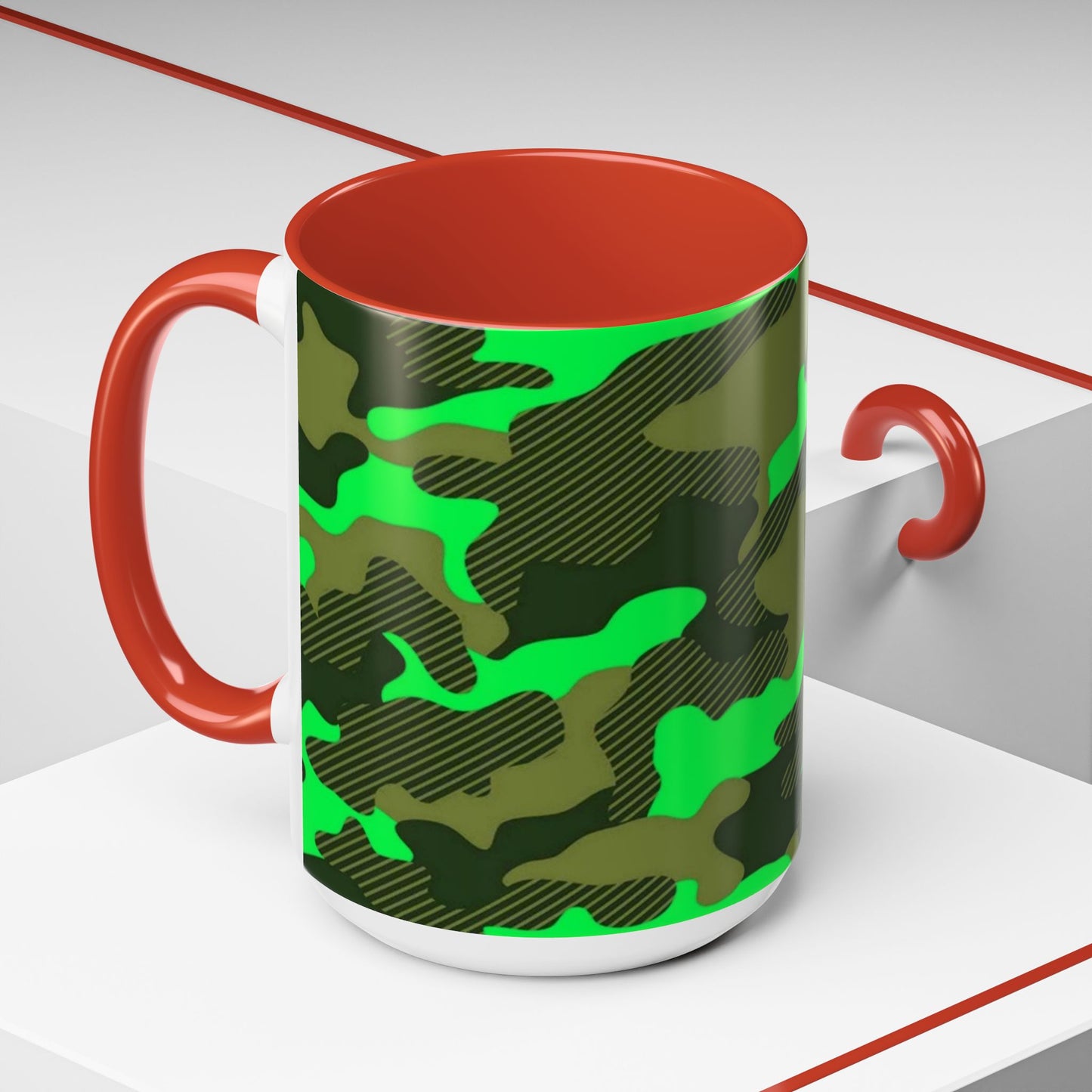 Accent Coffee Mug (11, 15oz)_ N2 Series ACMUG PT2WW004_ Limited Edition Mug by WesternWaves: