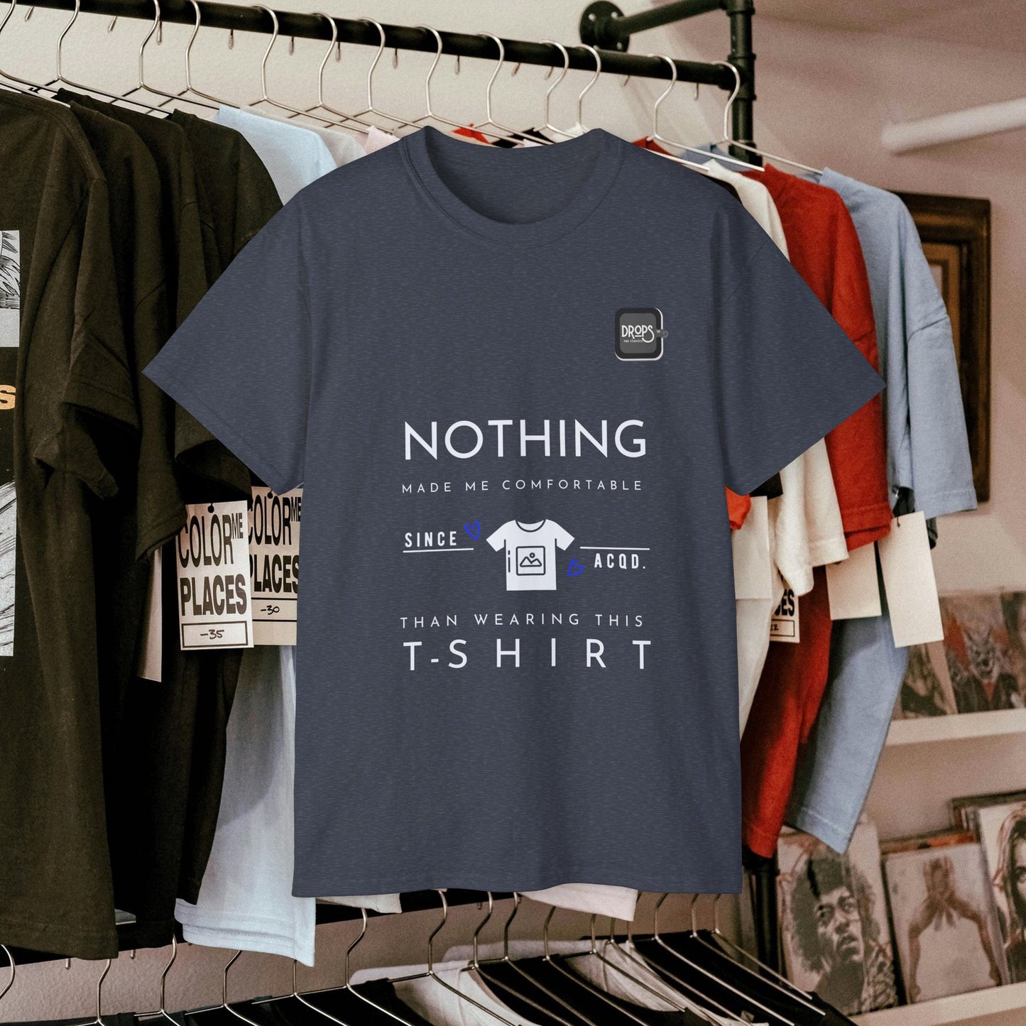 Comfort Graphic Tee_ N7+ Series CGTEE PT2WW001_ Limited Edition by WesternWaves: