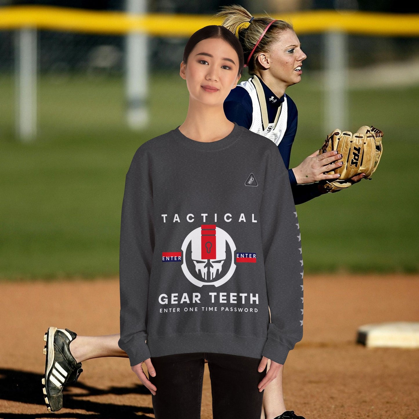 Unisex Heavy Blend™ Crewneck Sweatshirt_ N2 Series UHBCSS PT2WW005_ Limited Edition by WesternWaves: