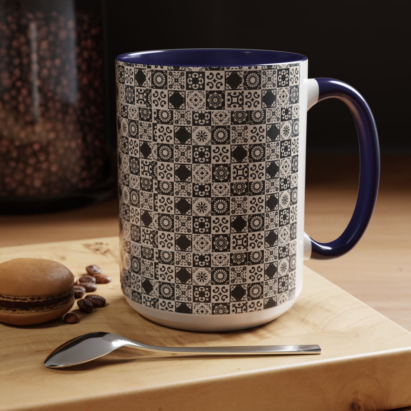 11oz Accent Mug_ N2 Series 11OZACM PT2WW001_ Limited Edition Perfect Blend of Style by WesternWaves: