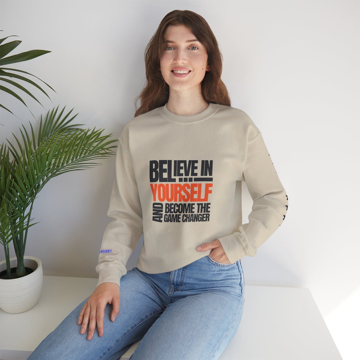 Unisex Heavy Blend™ Crewneck Sweatshirt_ N2+ Series UHBCSS PT2WW028_ Limited Edition Pure Luxury By WesternWaves: