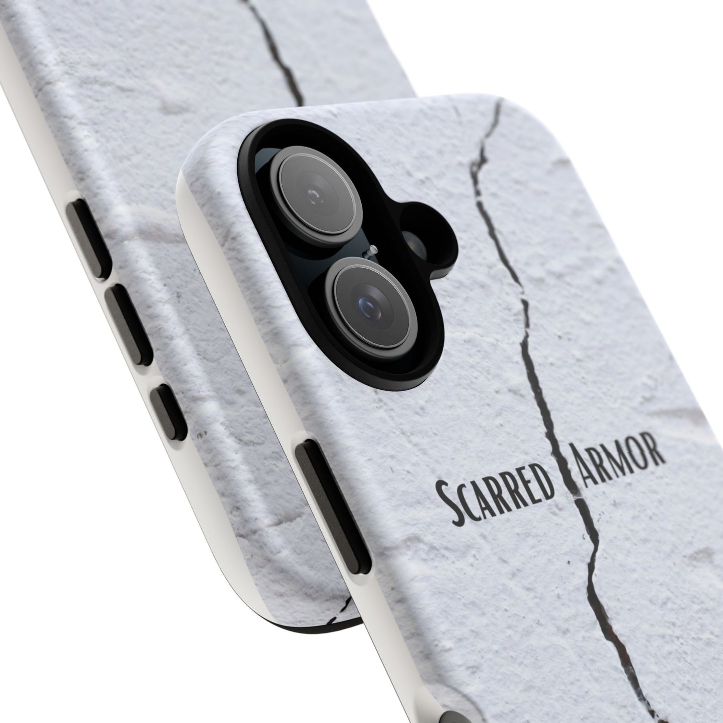 Tough iPhone Cases Phone Case_ Series N8+ TCPCASE PT2WW001_ Limited Edition Scarred Armor Design iPhone Cases by WesternWaves: