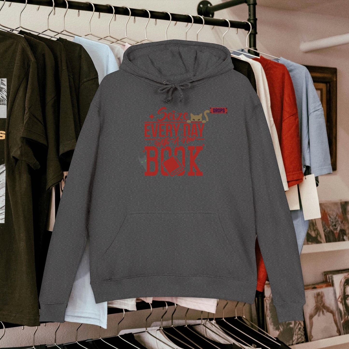 Unisex French Terry Hoodie_ 08 July 2025_ Limited Edition Relaxed Fit Sweatshirt by WesternPulse:
