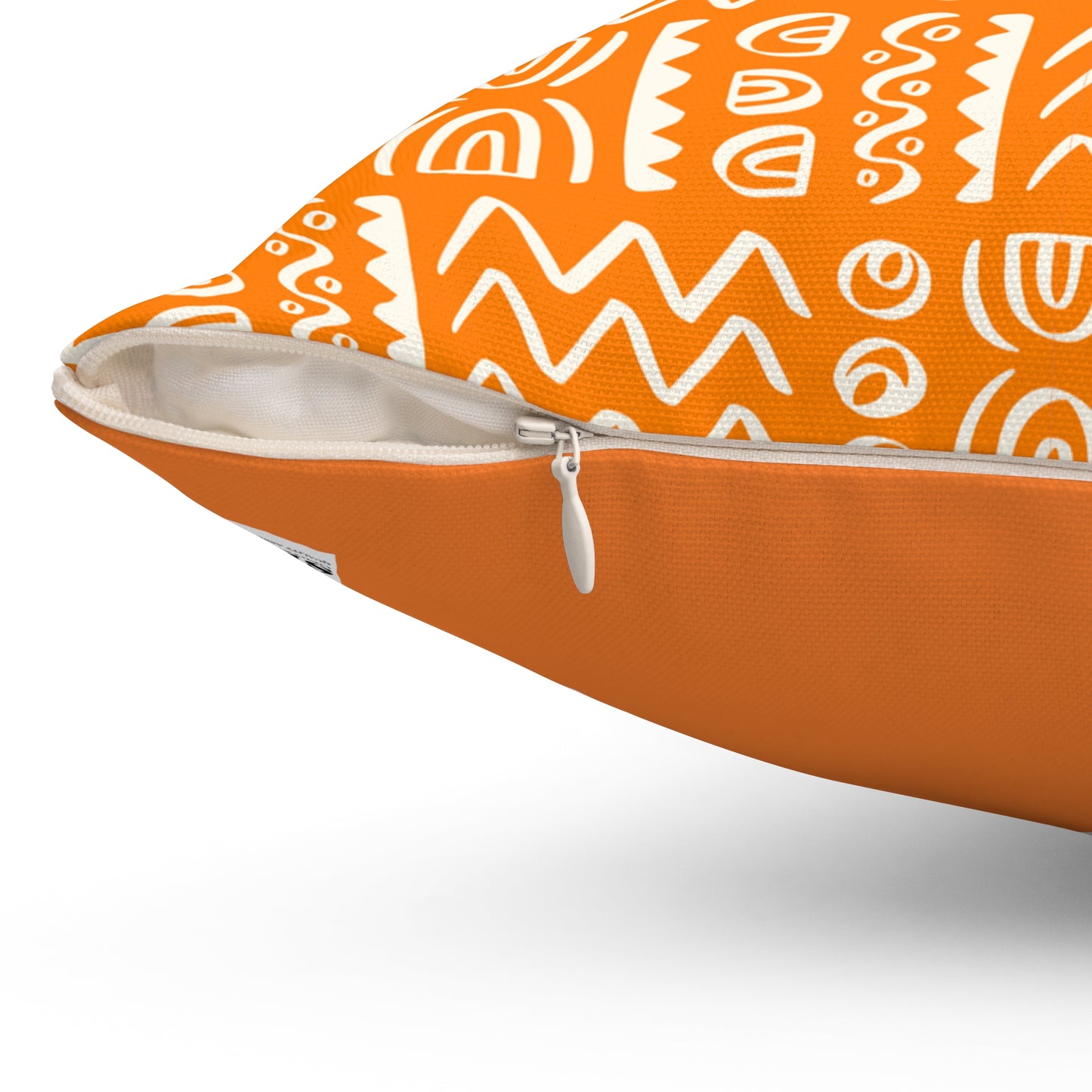 Spun Polyester Square Pillow_ N3+ Series SPSP PT2WW002_ Personalized Limited Edition by WesternWaves: