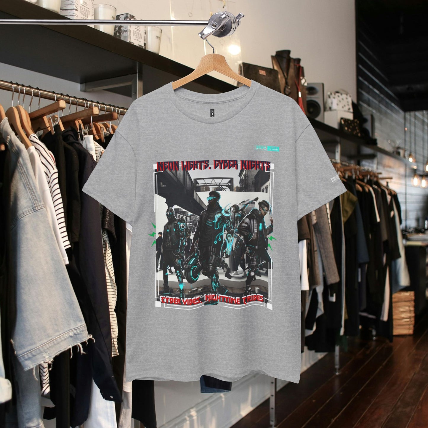 Unisex Heavy Cotton Tee_ N8+ Series USHOSTEE_ PT2WW003_ 01 Oct 2025_ Limited Edition Casual Wear by WesternWaves: