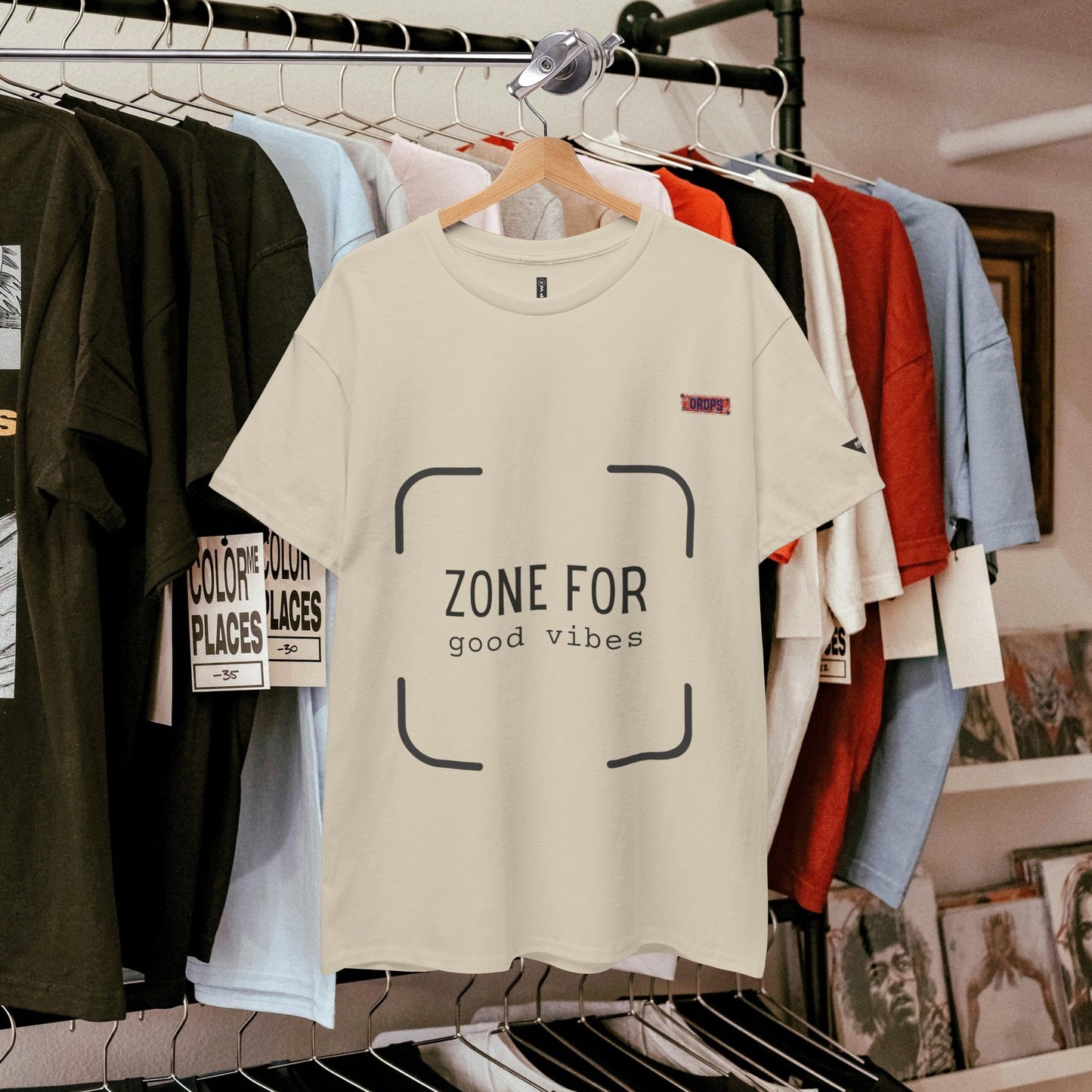 Unisex Heavy Cotton Tee_ 20 July 2025_ Limited Edition Unique Summer Wear_ by WesternWaves: