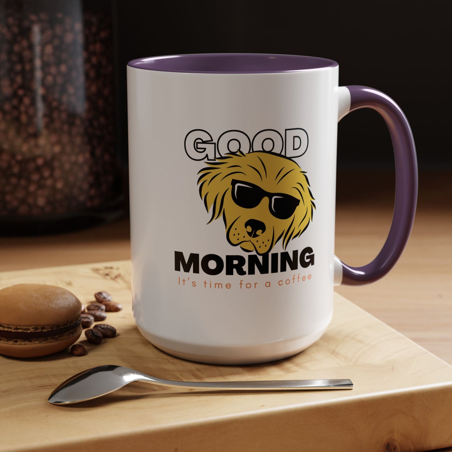 Accent Coffee Mug (11, 15oz)_ N+ Series ACMUG PT2WW012_ Limited Edition Mug by WesternWaves