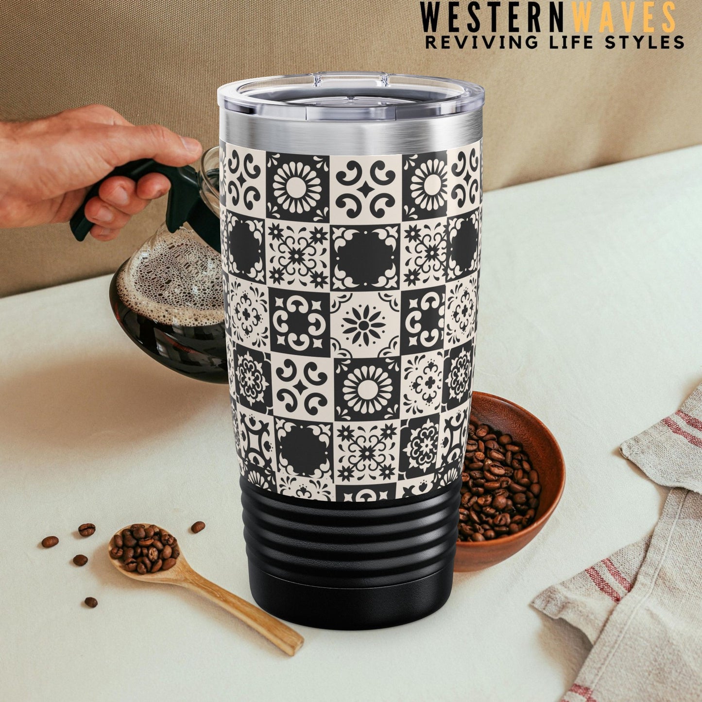 Ringneck Tumbler, 20oz_ N Series RNT20OZ PT2WW001_ Limited Edition Masterpiece by WesternWaves: