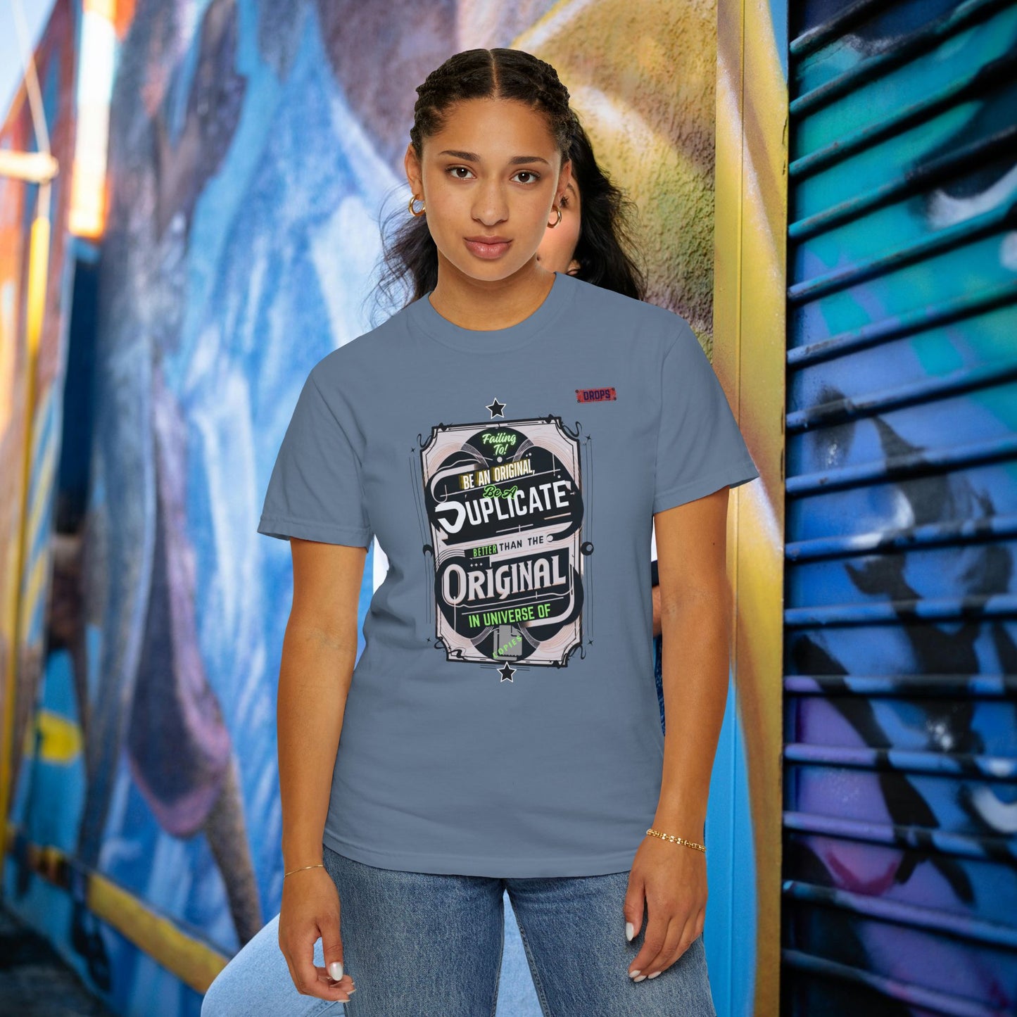 unisex garment-dyed t-shirt_ 09 July 2025_ Limited Edition Everyday Casual Wear by WesternWaves: