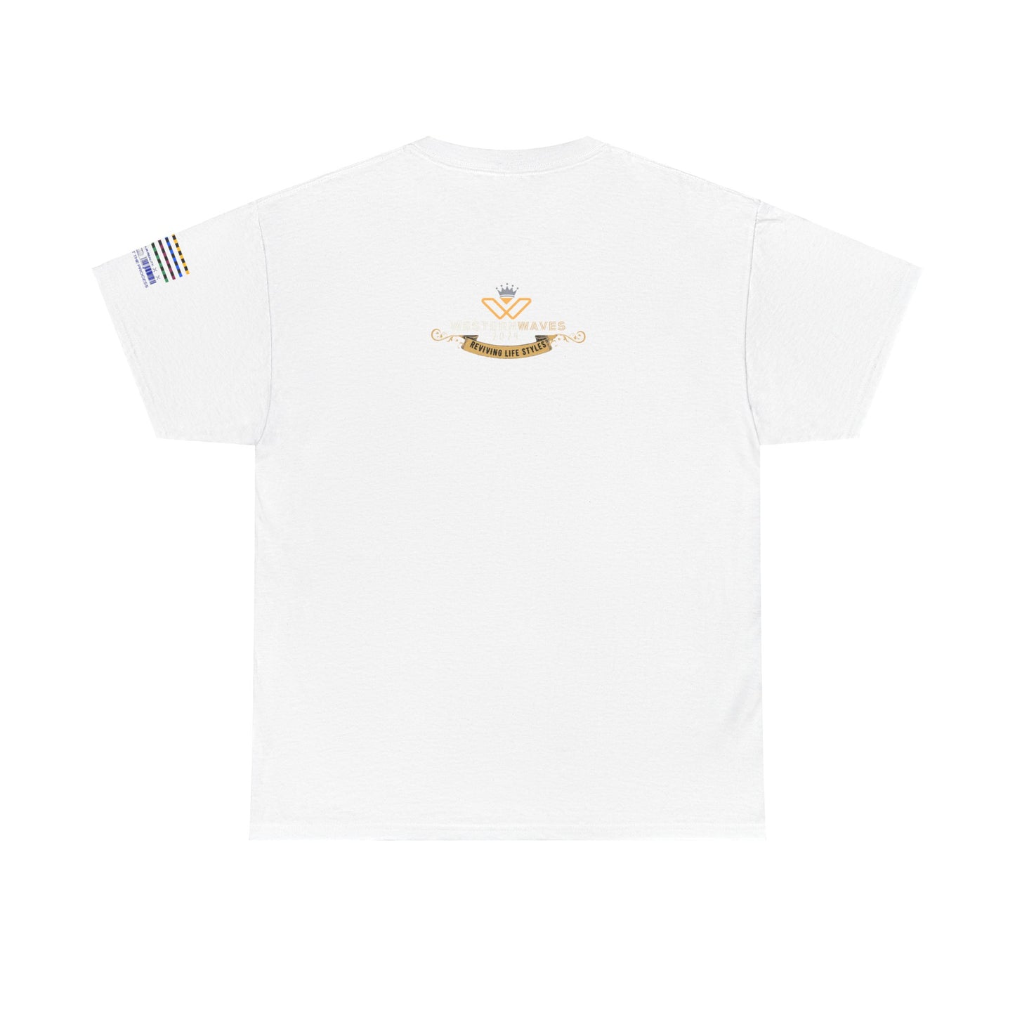 Unisex Heavy Cotton Tee_ Crafted from premium 100% cotton_ N+ Series UHCT PT2WV003_ Limited Edition by WesternWaves:
