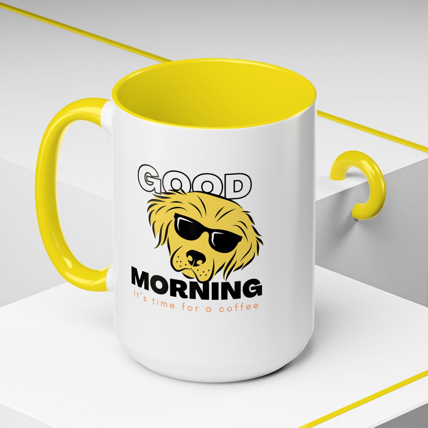 Accent Coffee Mug (11, 15oz)_ N+ Series ACMUG PT2WW012_ Limited Edition Mug by WesternWaves
