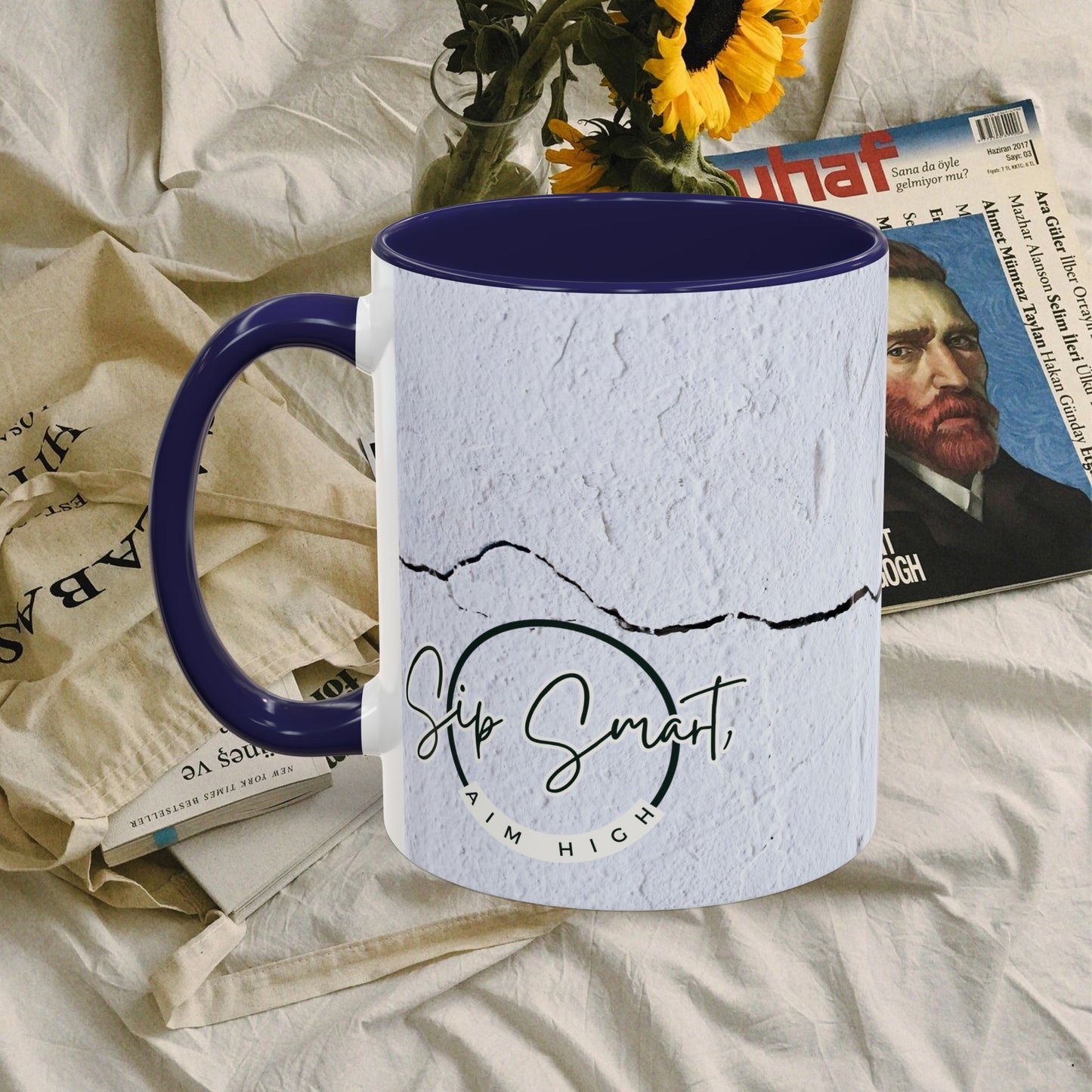 Black Mug (11oz, 15oz) _Back to School Series_ CBM PT2WW004_ Limited Edition Statement Piece by WesternWaves: