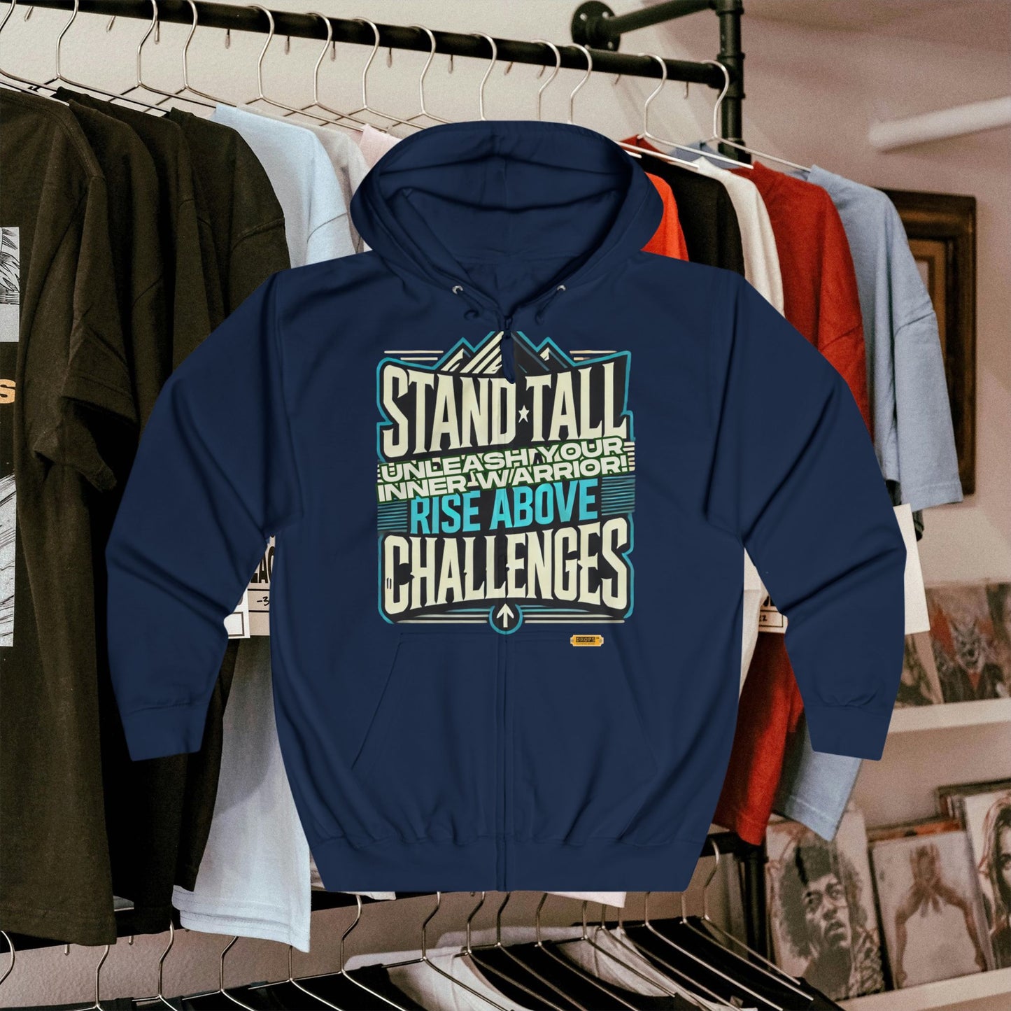 Unisex Full Zip Hoodie_ 21 June 2025_ Limited Edition All Season Motivational Gift by WesternWaves: