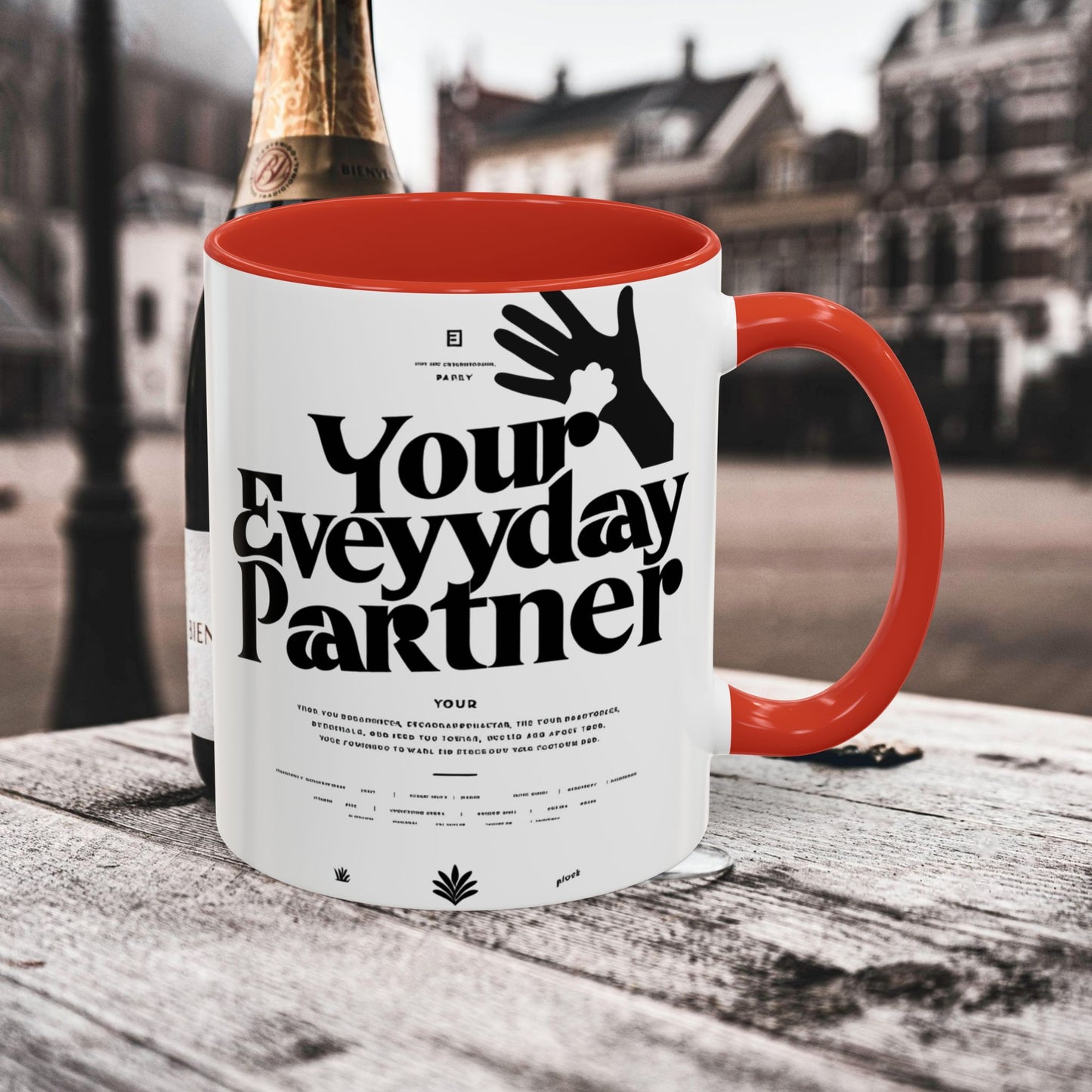 Accent Coffee Mug 11oz, 15oz_ N3* Series ACM11OZ PT2WW023_ Limited Edition Perfect Blend of Style by WesternWaves: