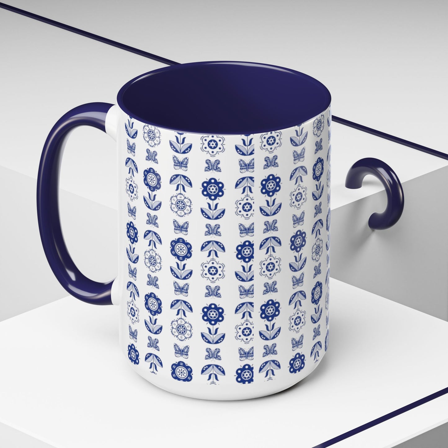 Accent Coffee Mug 11, 15oz_ N3+ Series ACM11OZ PT2WW016_ Limited Edition Perfect Blend of Style by WesternWaves: