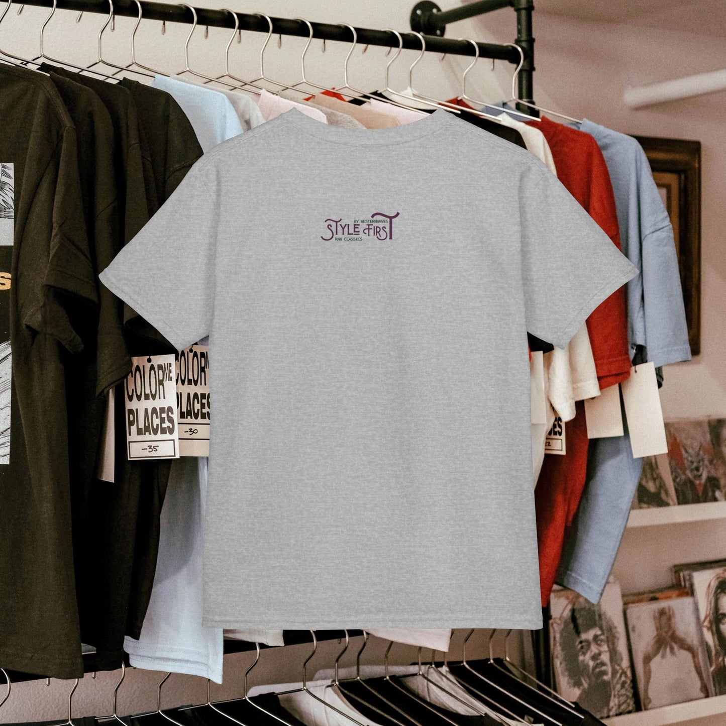 Kids Heavy Cotton™ Tee_ N2+ Series KHCT PT2WW009_ Limited Edition Durable Comfort for Every Adventure by WesternWaves: