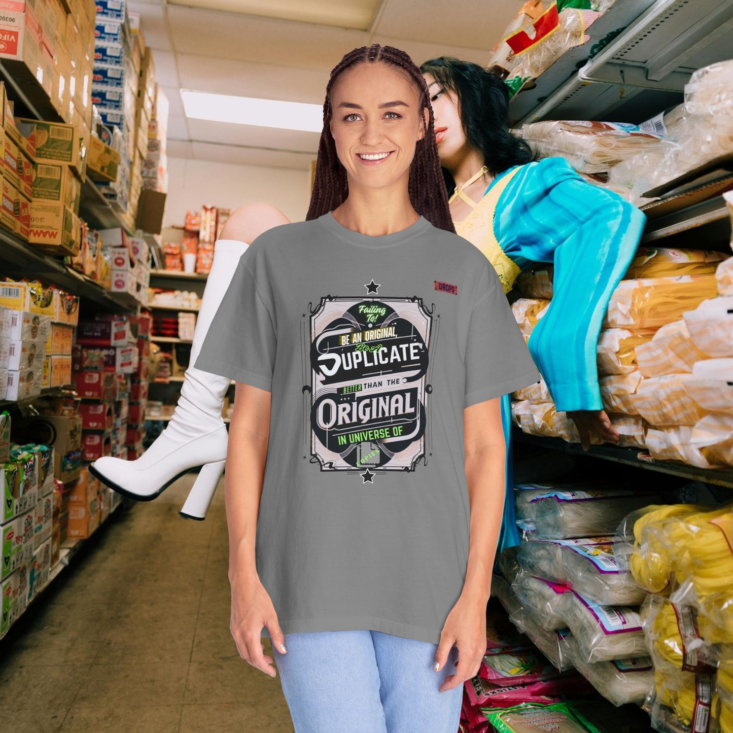 unisex garment-dyed t-shirt_ 09 July 2025_ Limited Edition Everyday Casual Wear by WesternWaves: